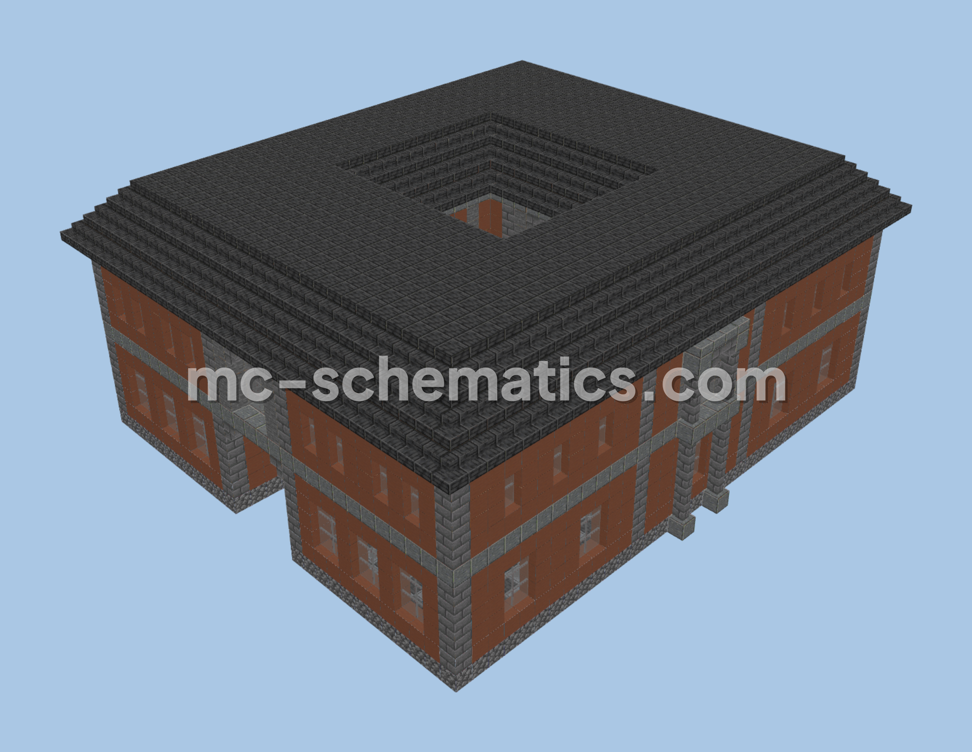 19th Century Palace Minecraft schematic preview