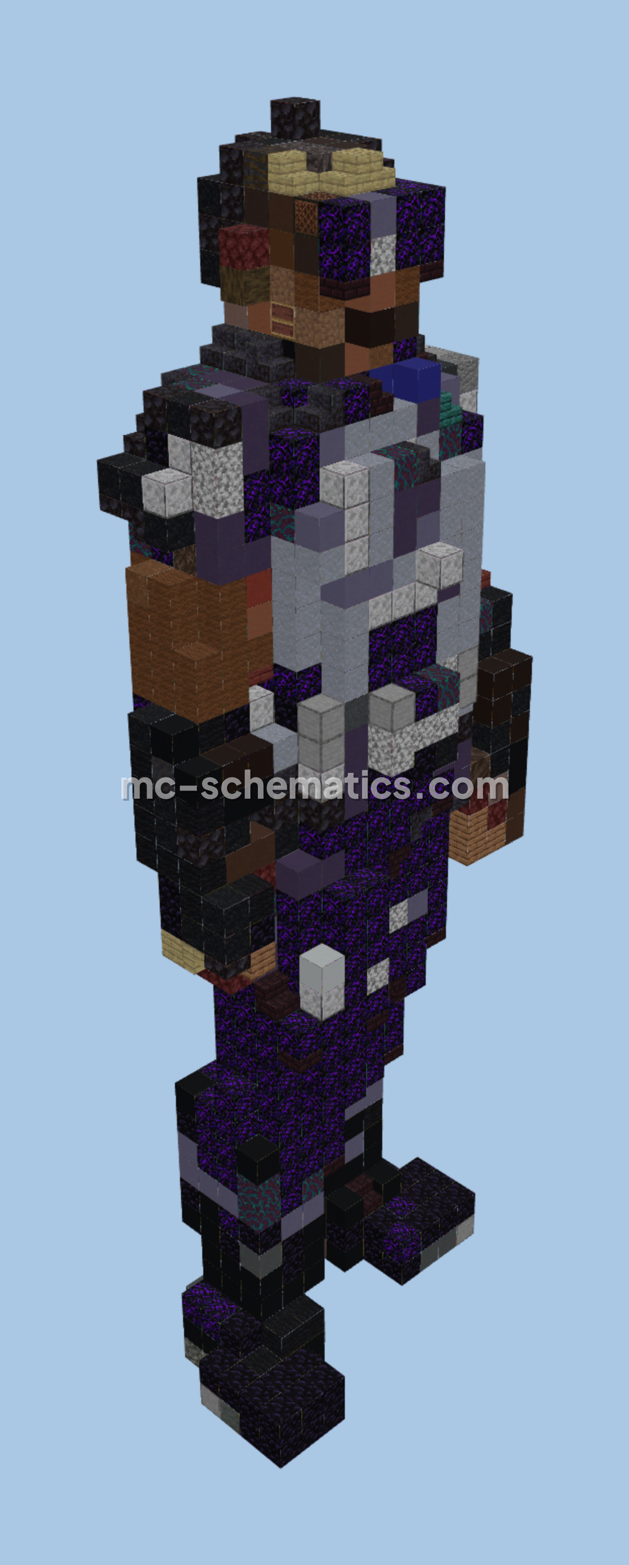A-Train The Boys Sculpture Minecraft schematic preview