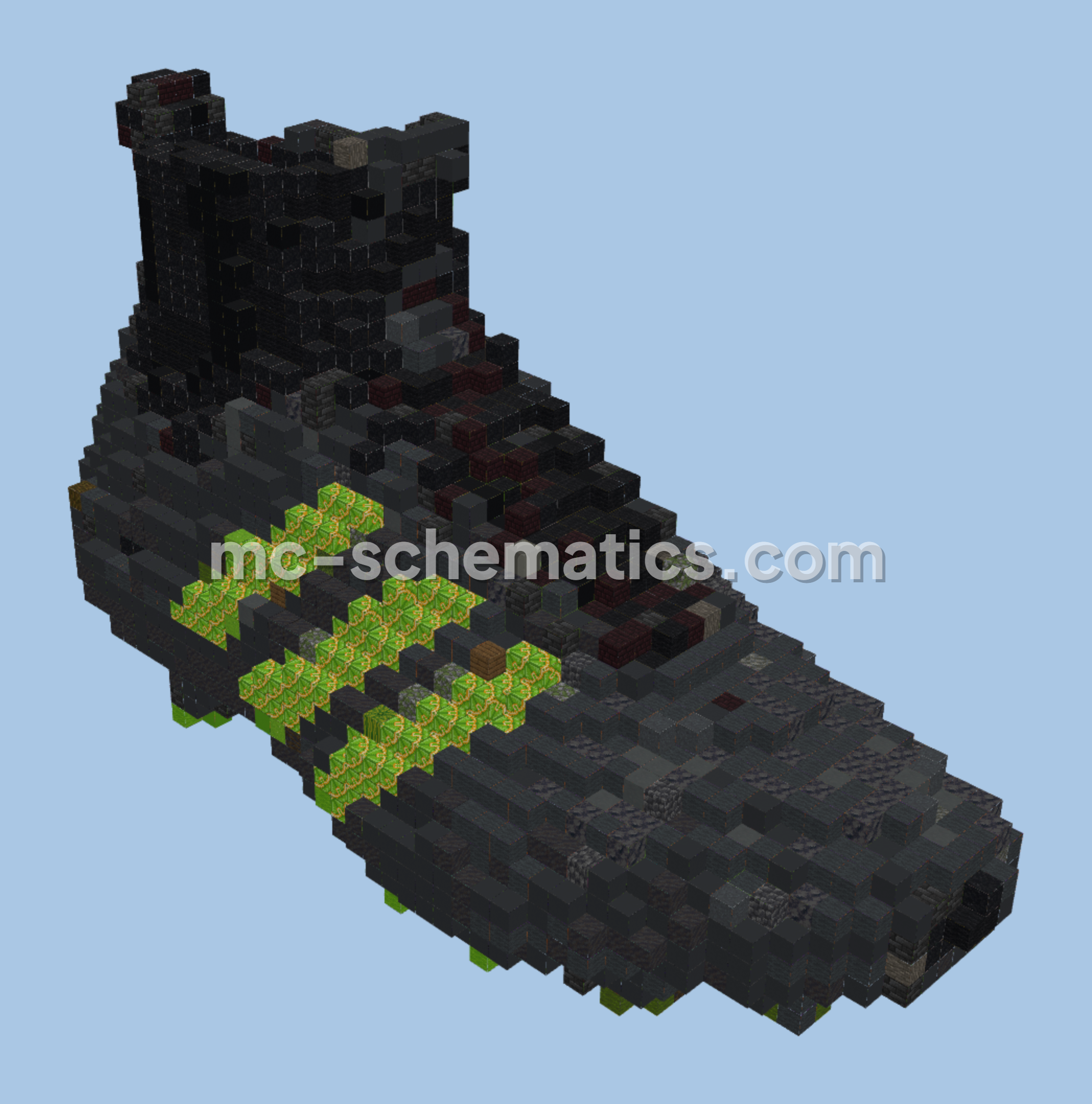 Adidas Football Boots Statue Minecraft schematic preview
