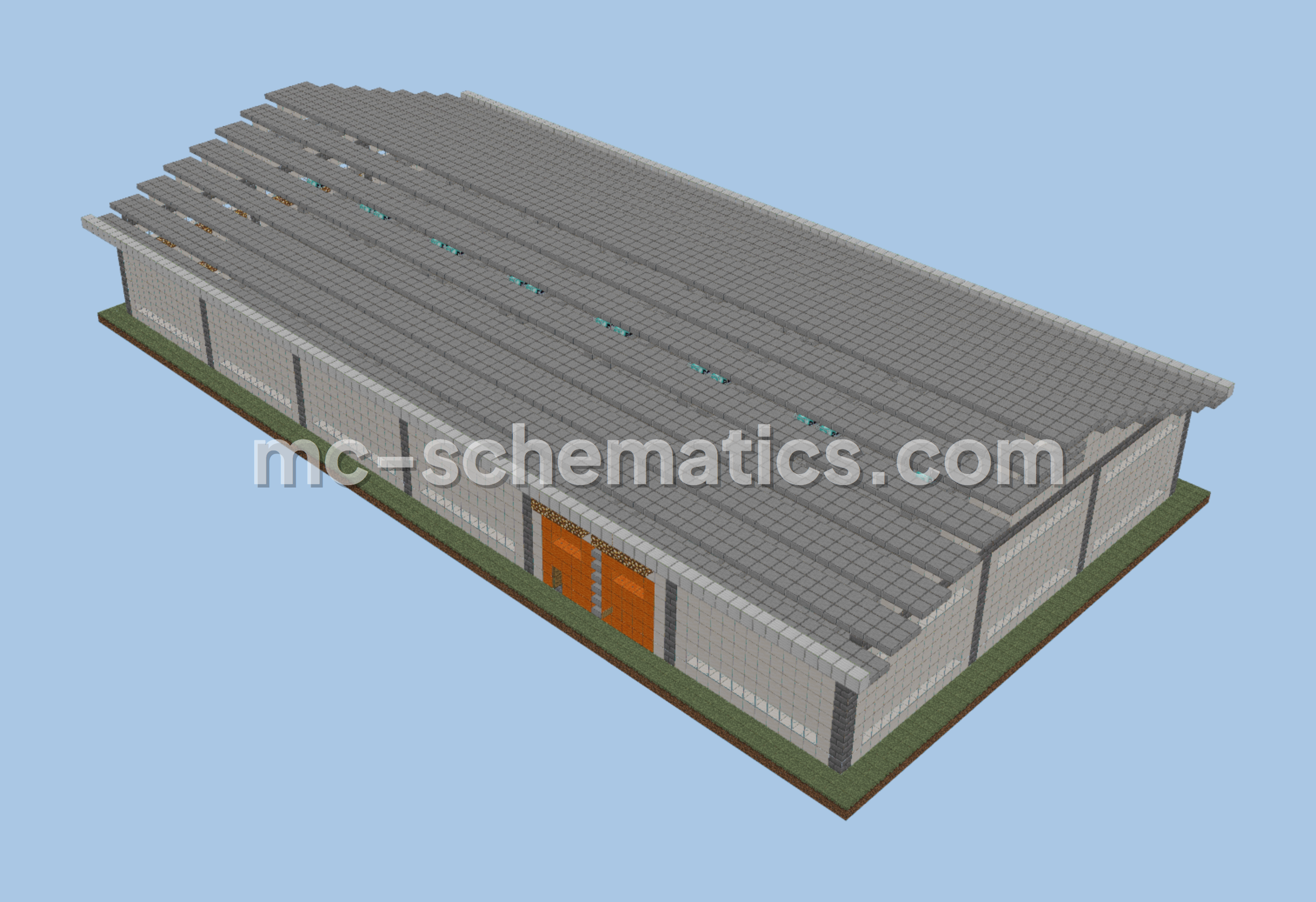Advanced Syngas Industrial Complex Minecraft schematic preview