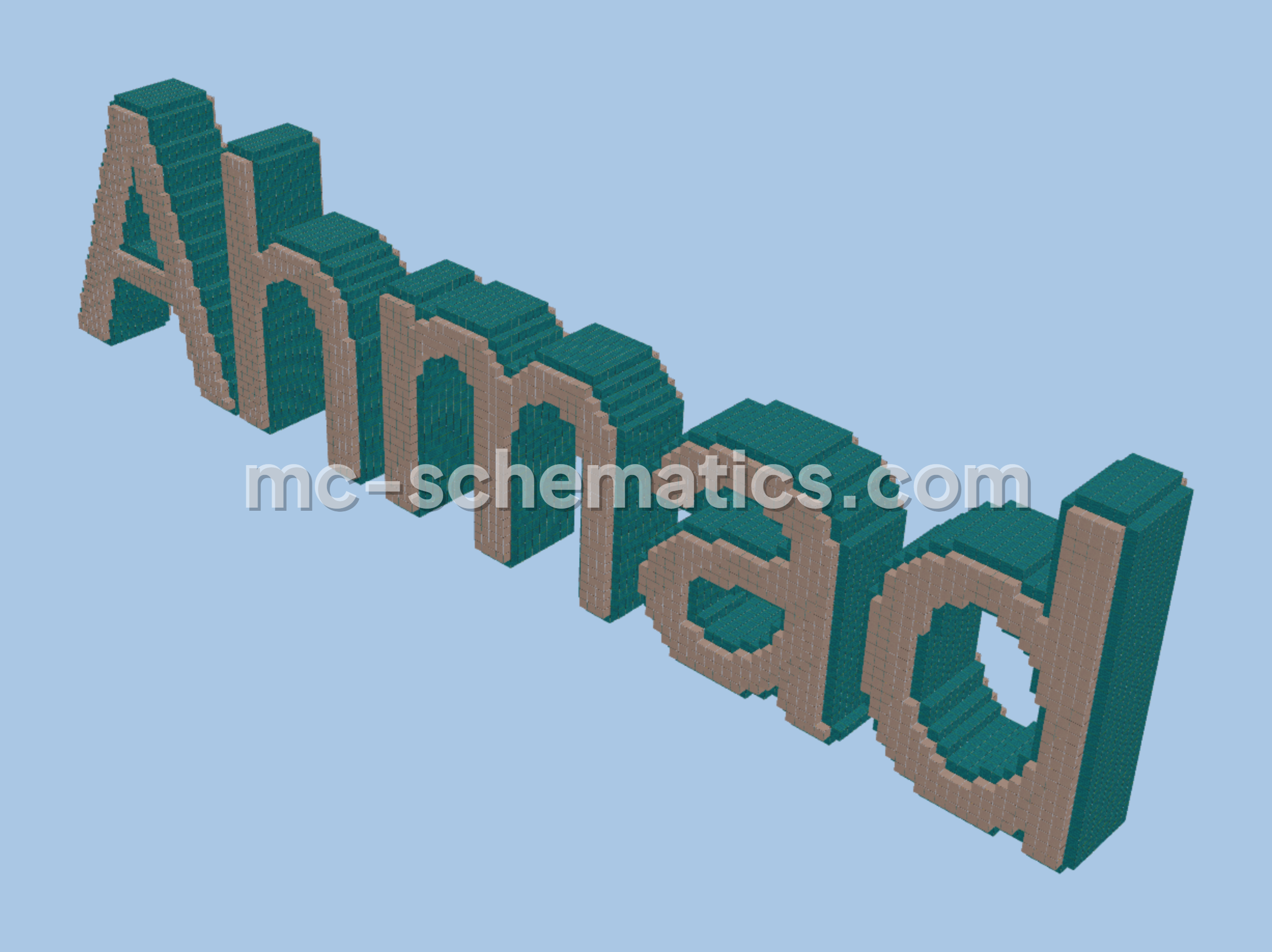 Ahmad Structure Minecraft schematic preview