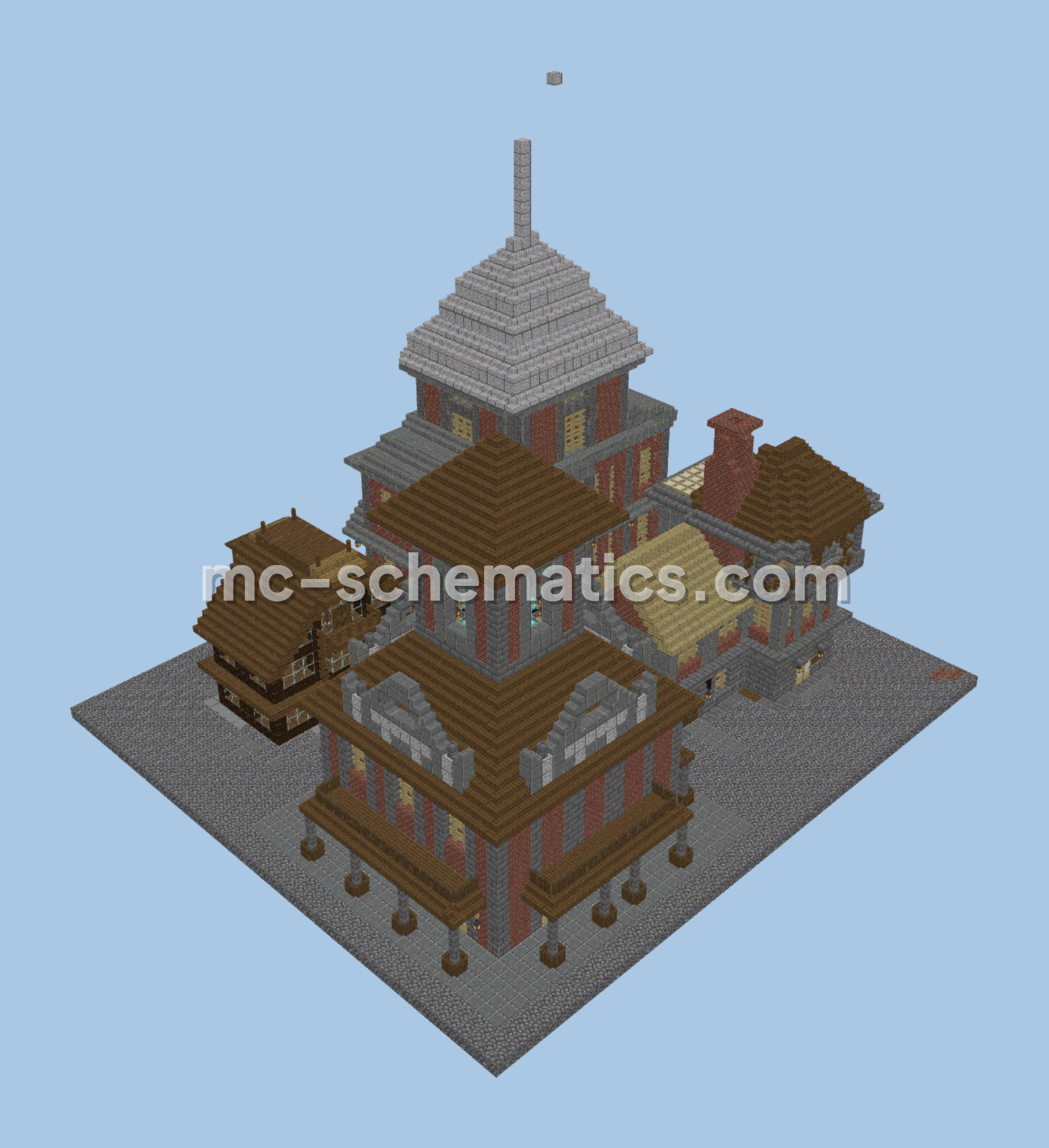 AIK House 42 Minecraft schematic preview