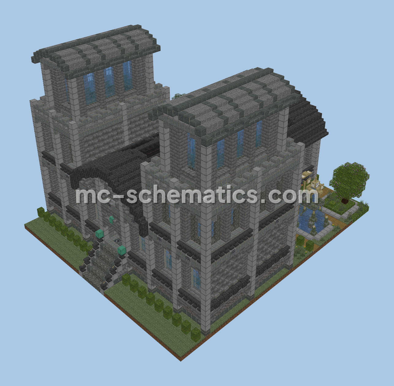 Art And Archaeology Museum Minecraft schematic