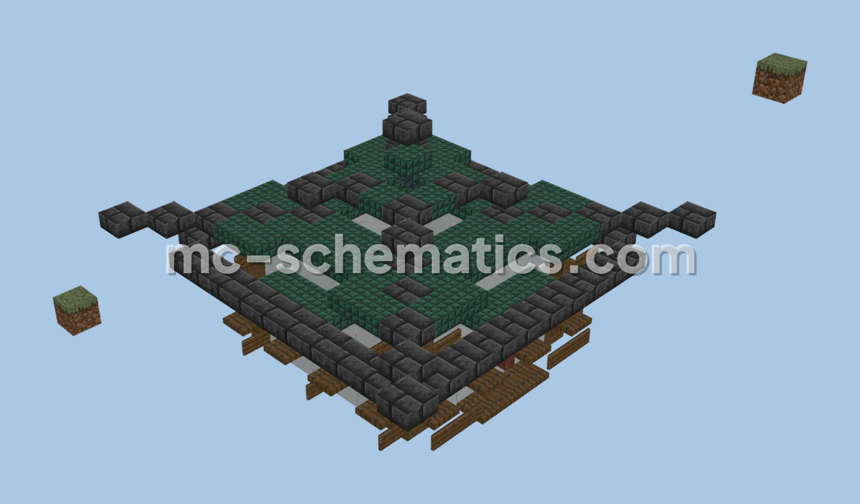 Asian Village Building Minecraft schematic preview