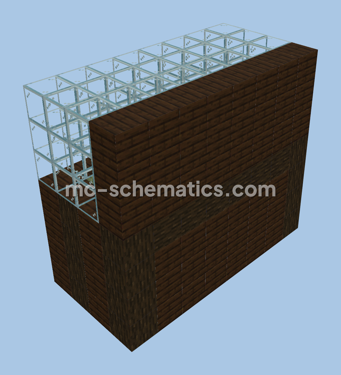 Automated Fox-Powered Sweet Berry Farm Minecraft schematic