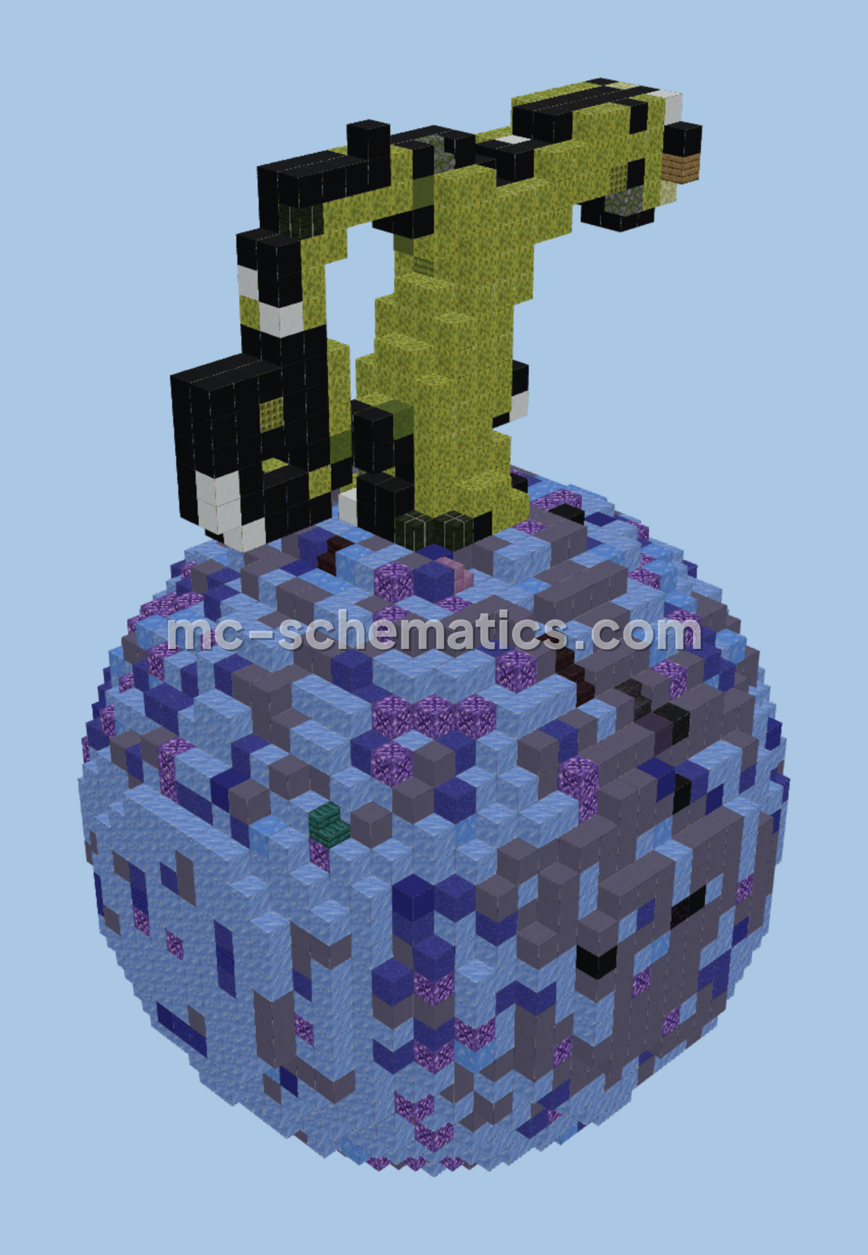 Baku Baku No Mi One Piece Devil Fruit Minecraft schematic preview