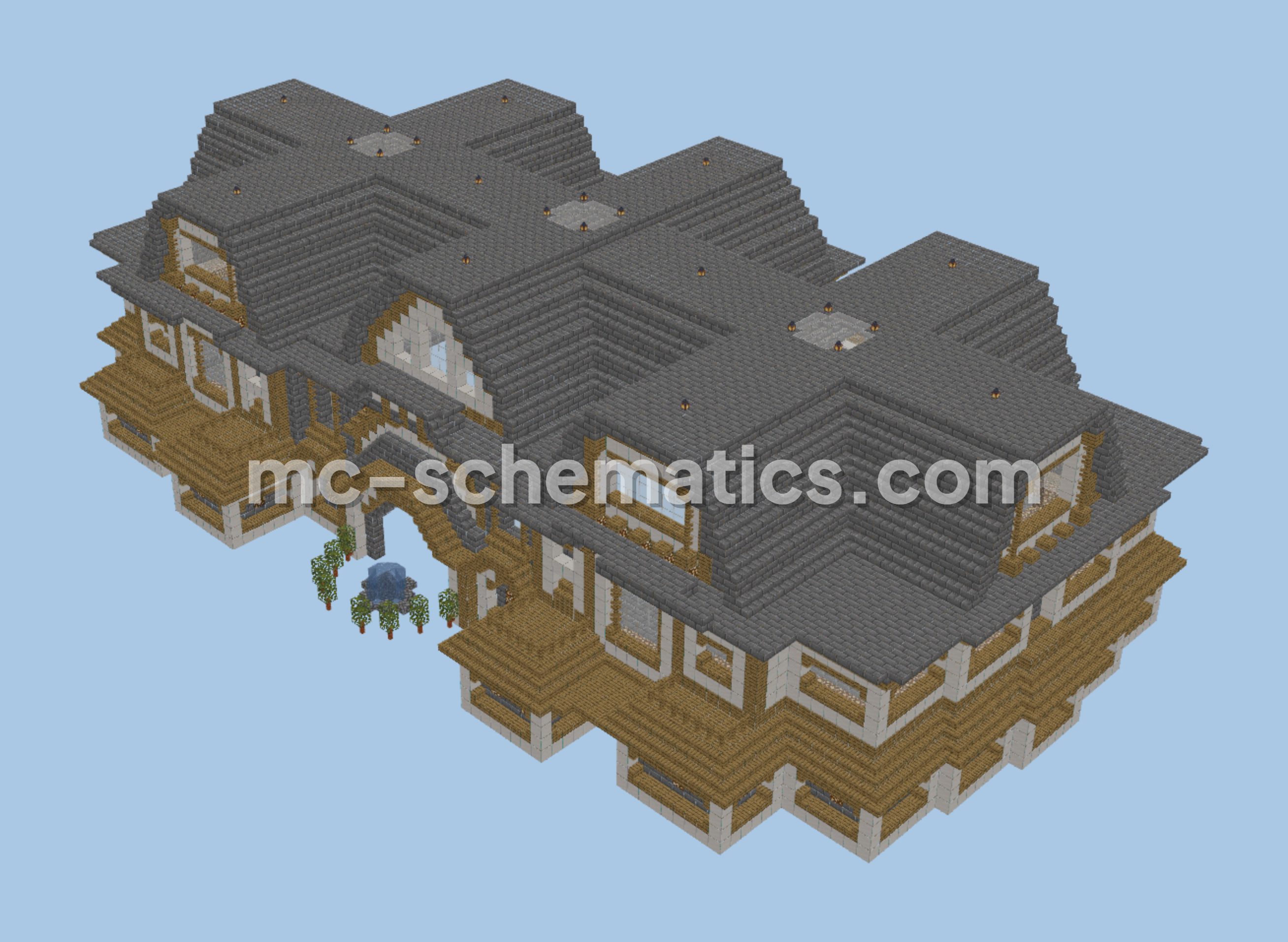 Barnacle Bean Manor Minecraft schematic preview