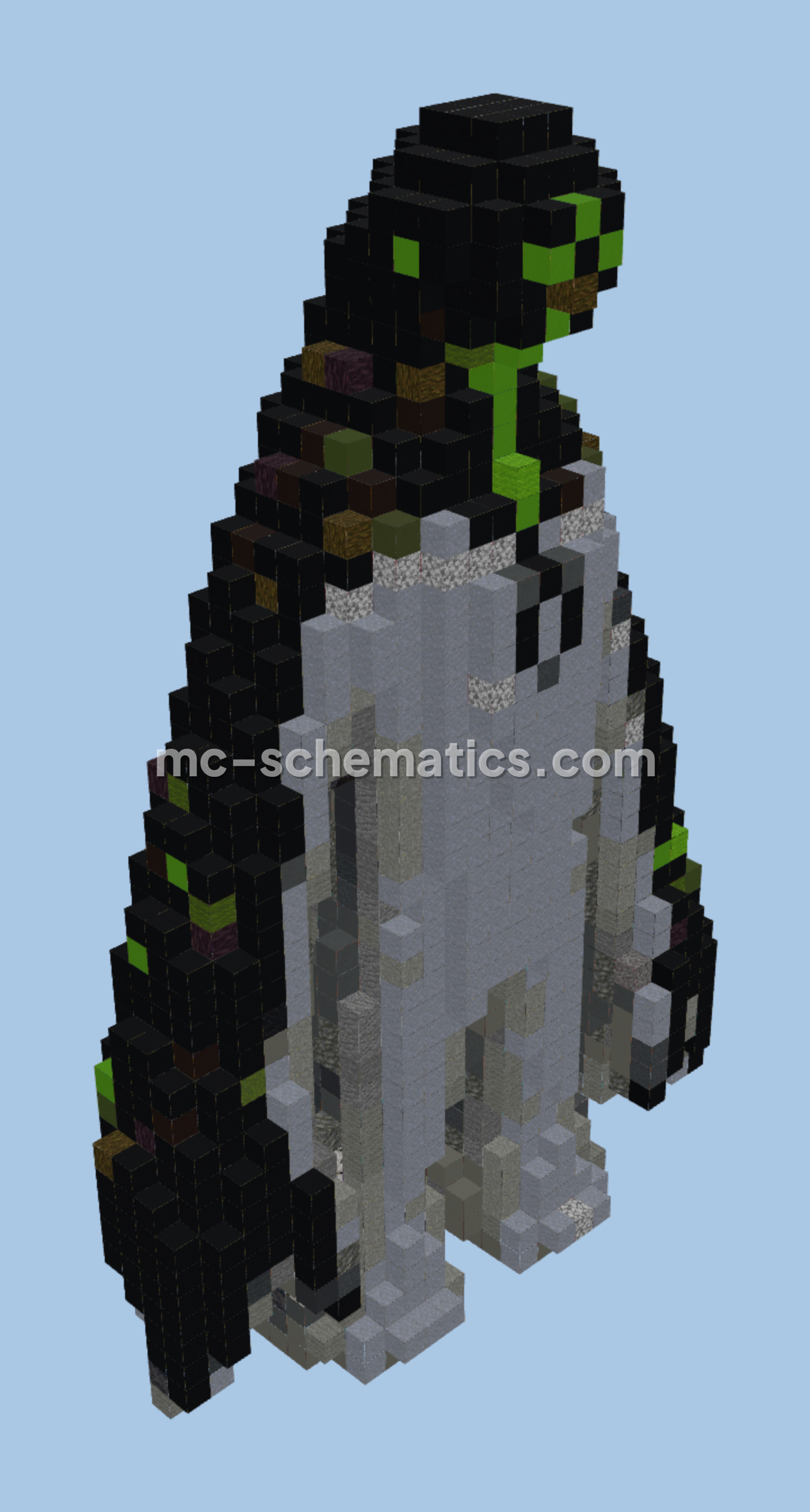 Ben10 Upgrade Structure Minecraft schematic preview