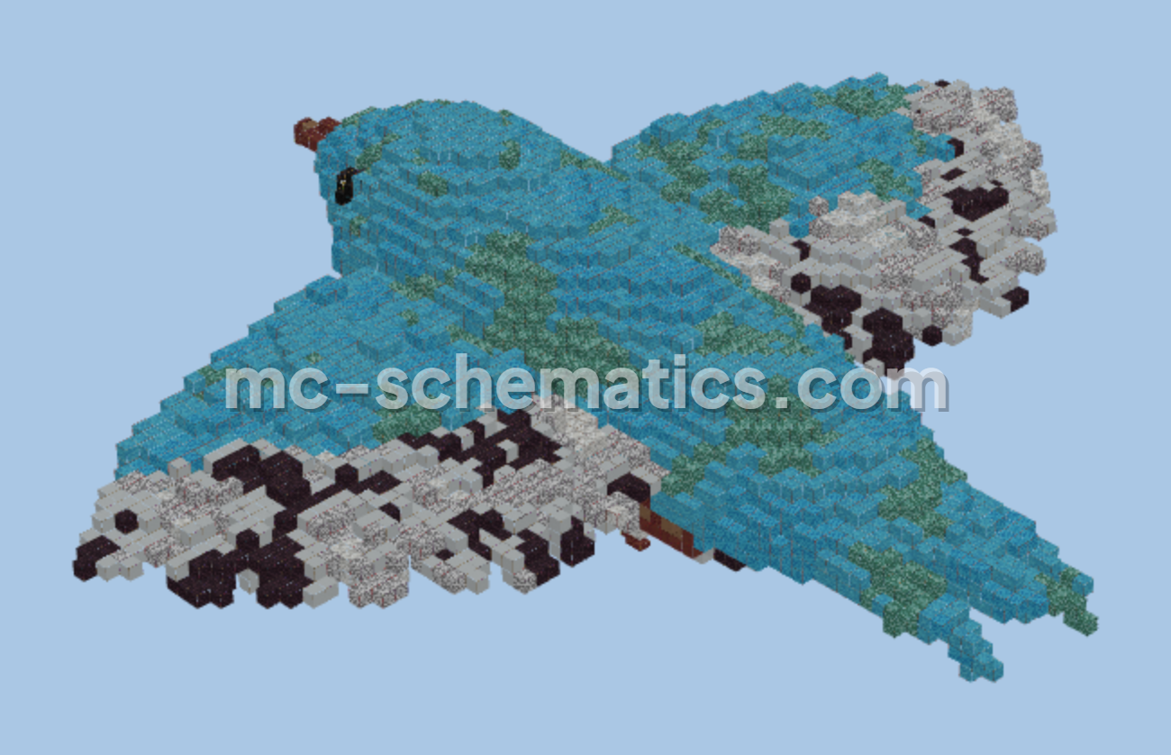 Bluejay Structure Minecraft schematic preview