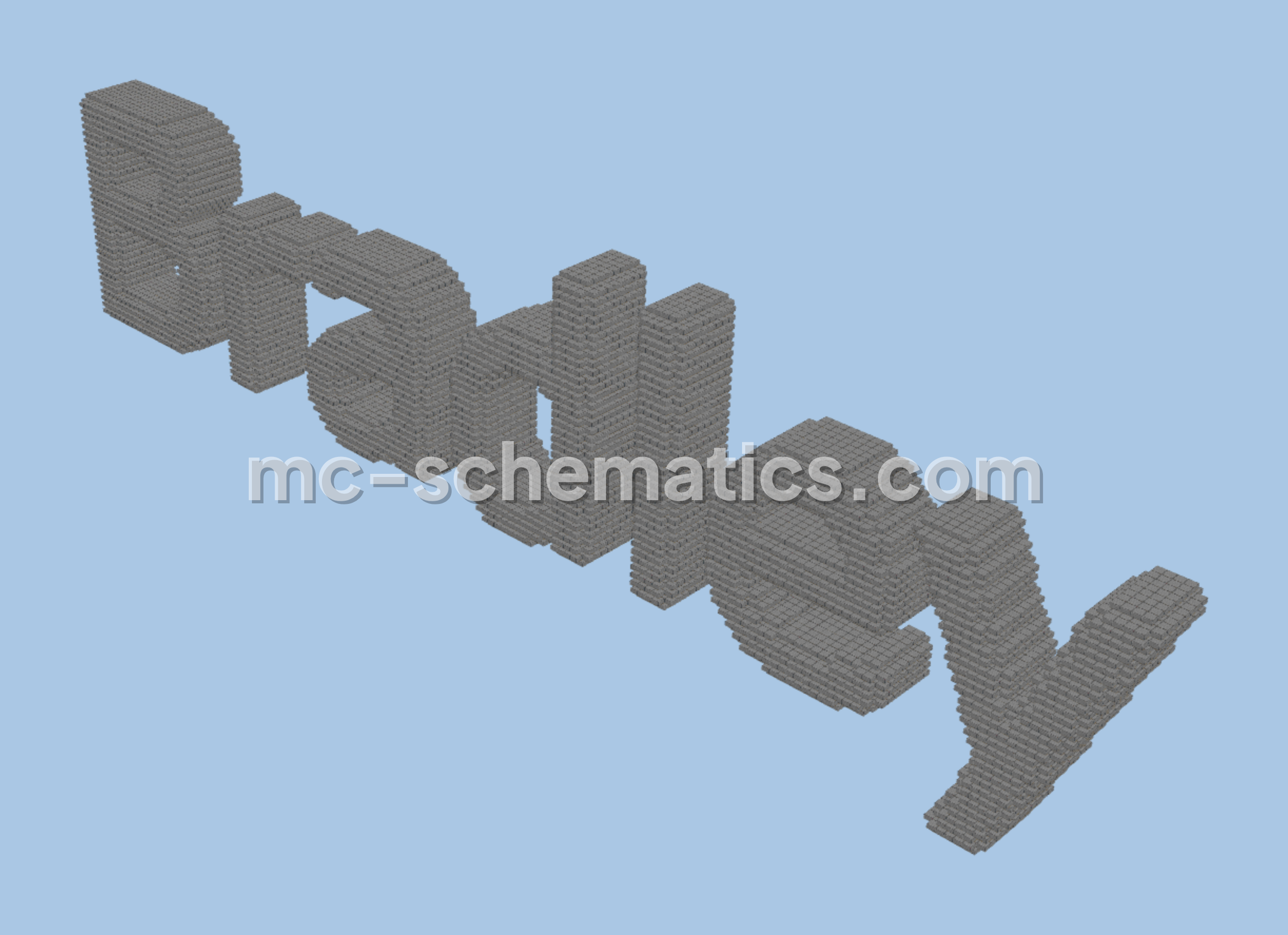 Bradley Structure Minecraft schematic preview