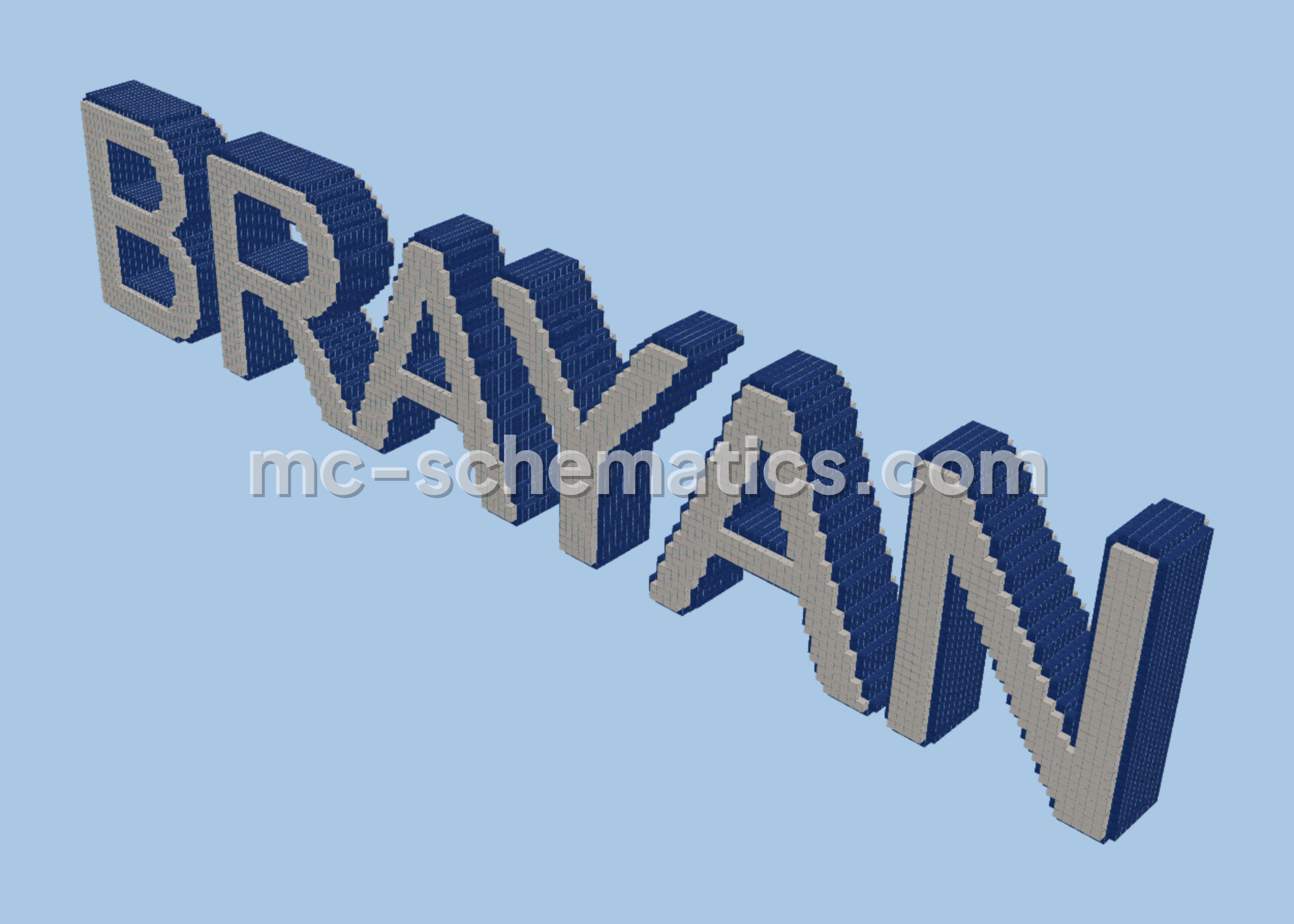 Brayan Structure Minecraft schematic preview