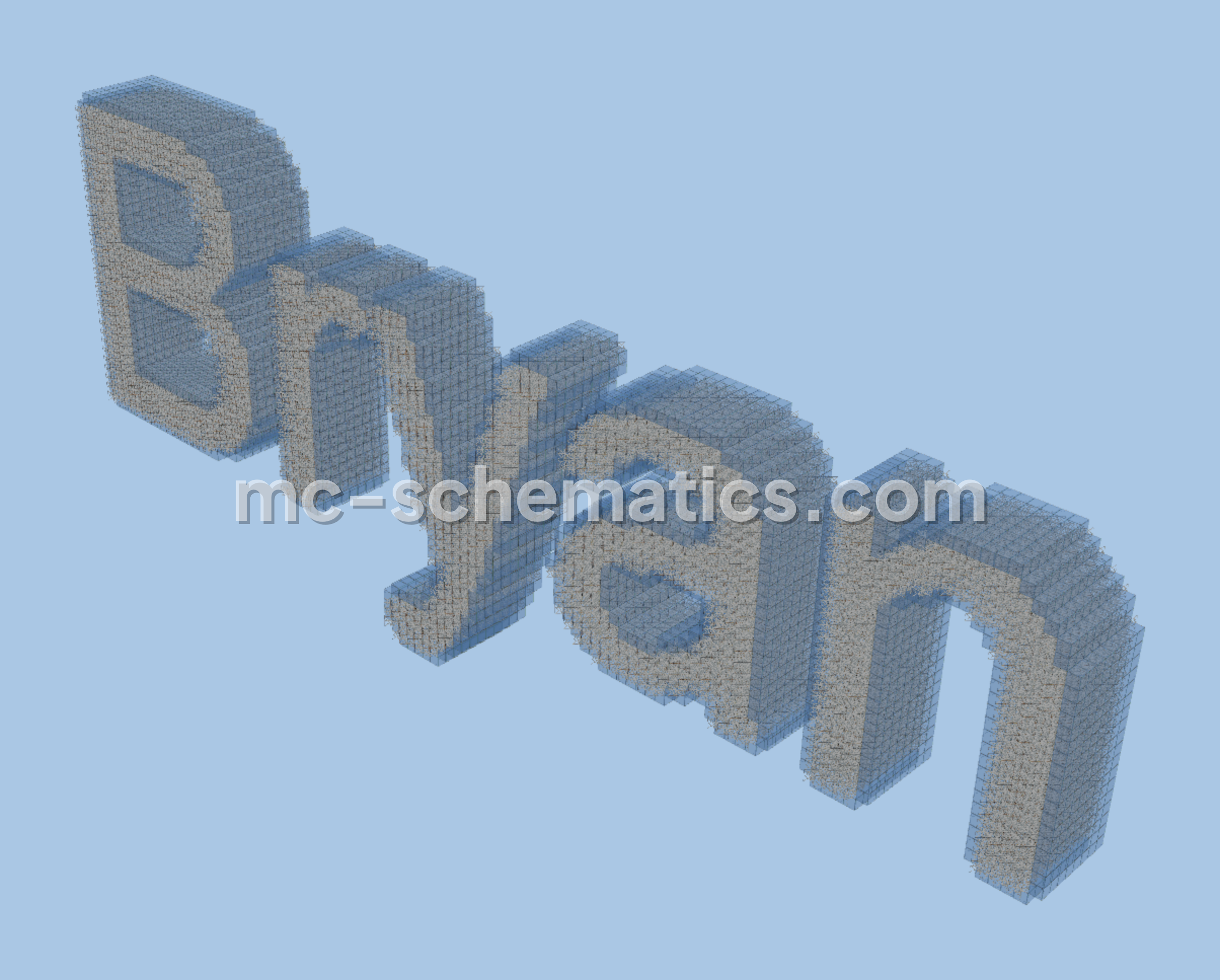 Bryan Structure Minecraft schematic preview