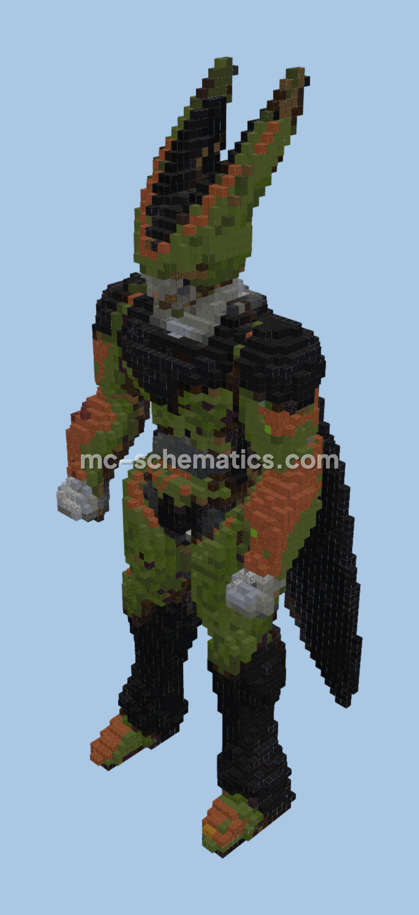 Cell Structure Minecraft schematic
