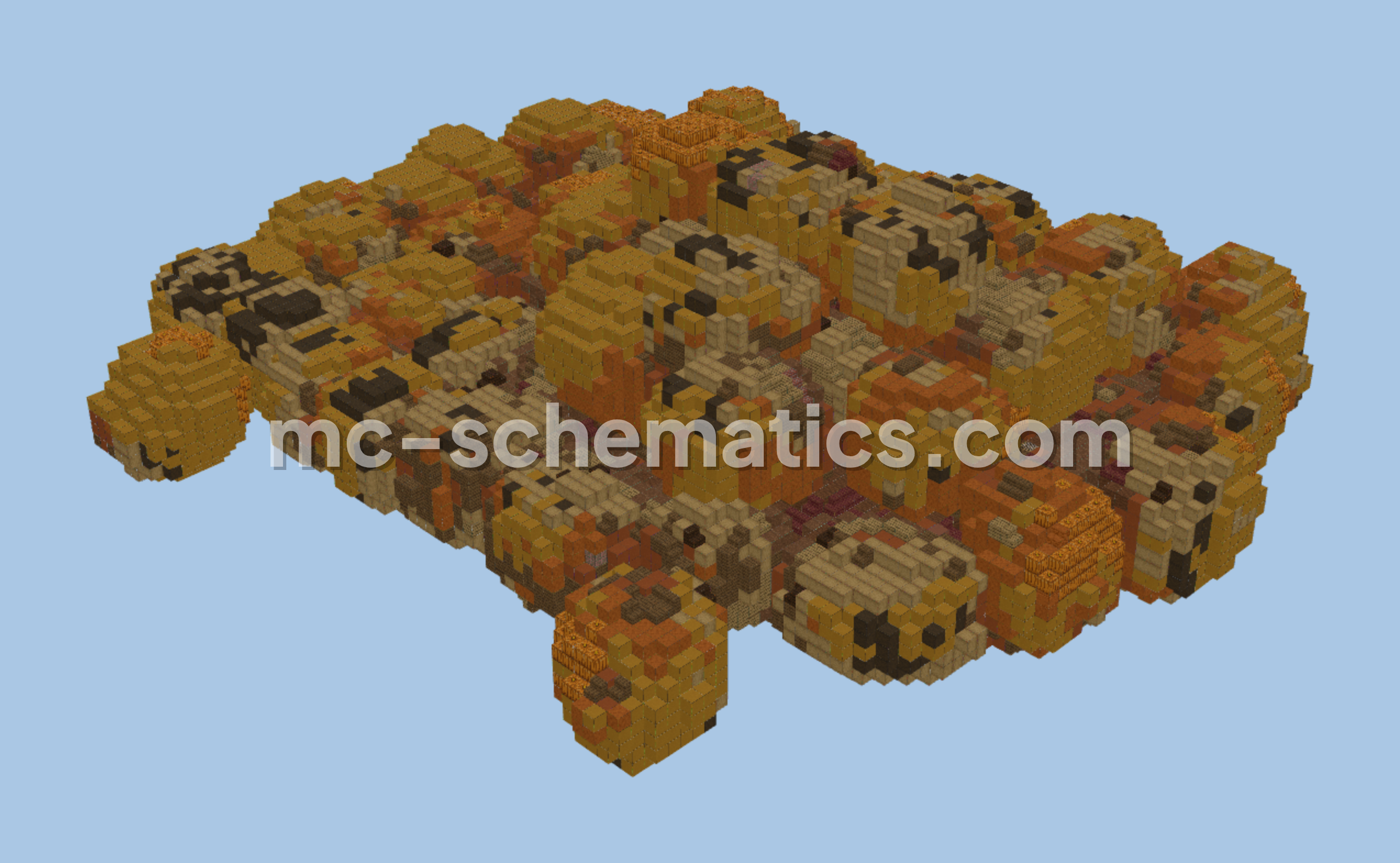 Chickpeas Vegetable Farm Minecraft schematic preview