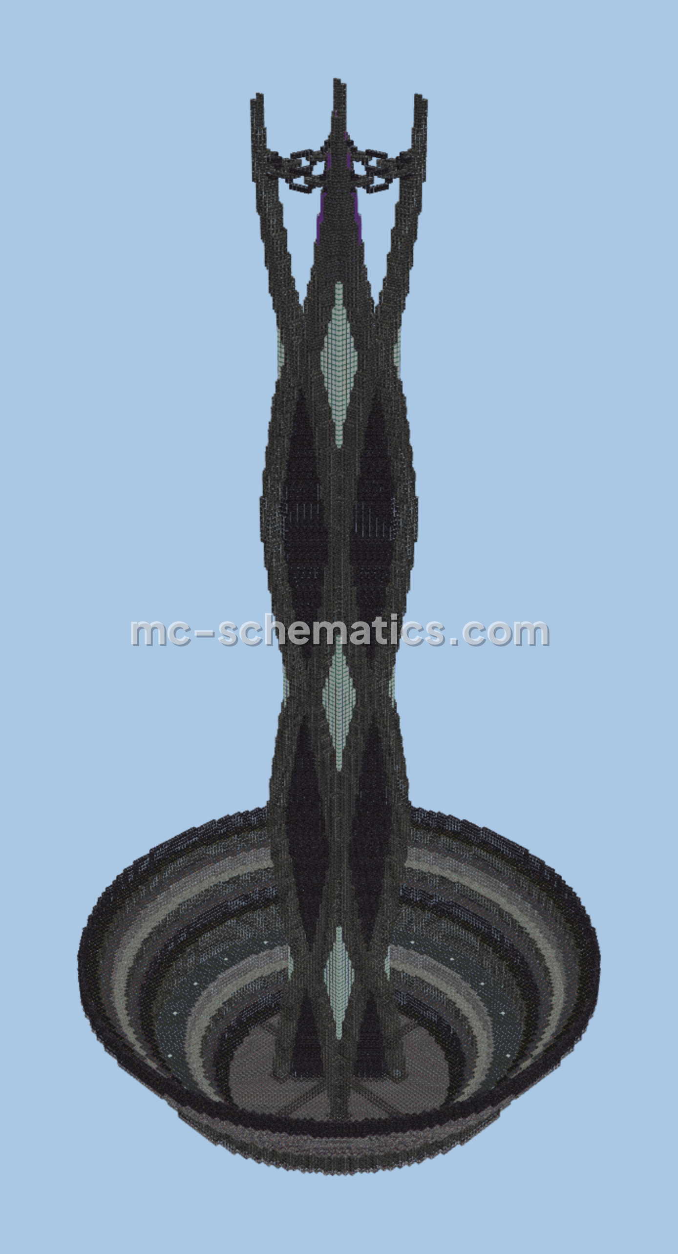 Chuli Piruli Base Minecraft schematic preview