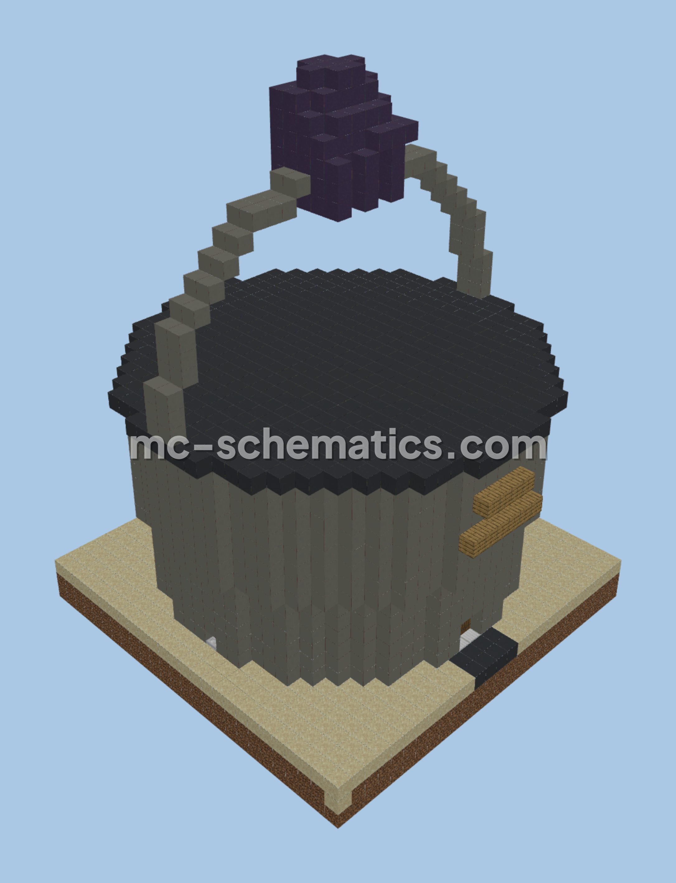 Chum Bucket Restaurant Minecraft schematic preview