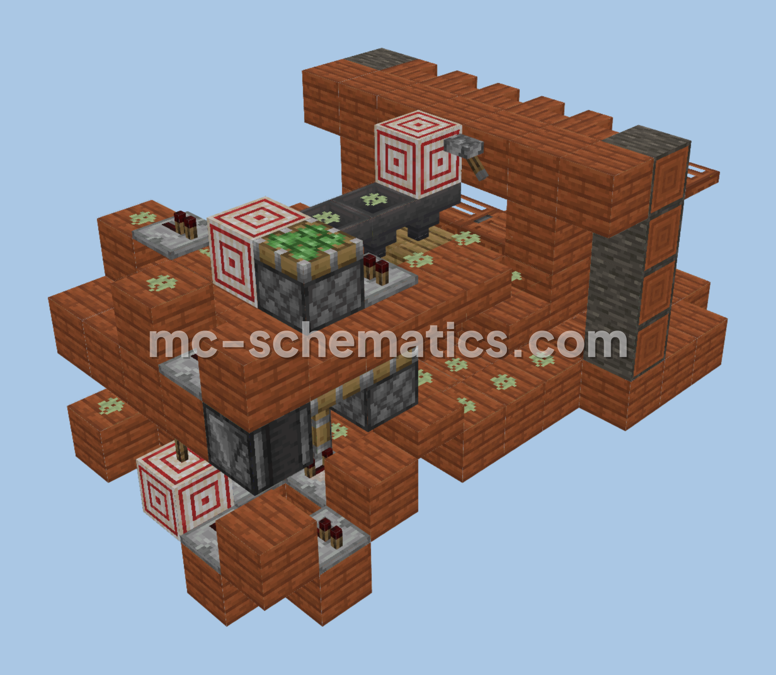 Compact Jukebox Music Player Minecraft schematic preview