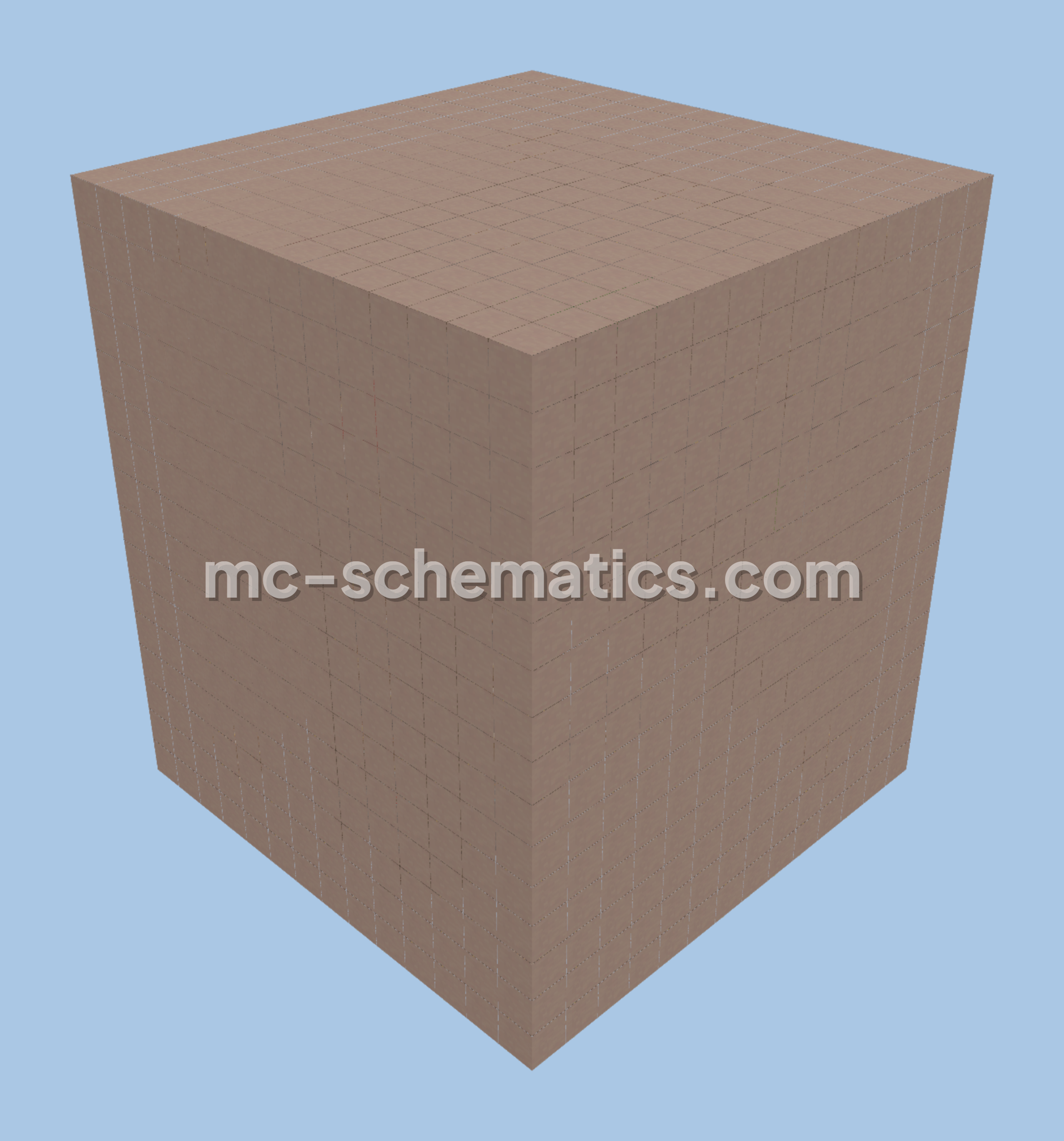 Compact Villager Breeding Station Minecraft schematic preview