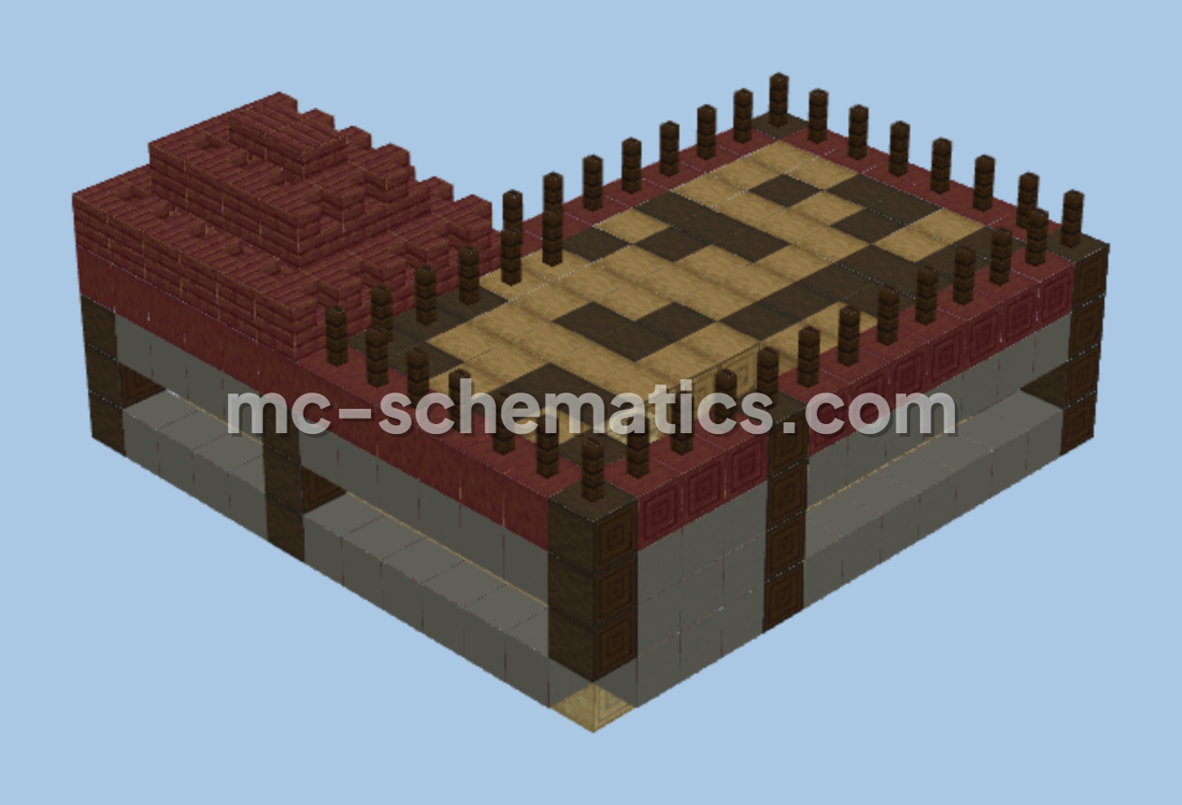 Cozy Customizable Small House Minecraft schematic preview