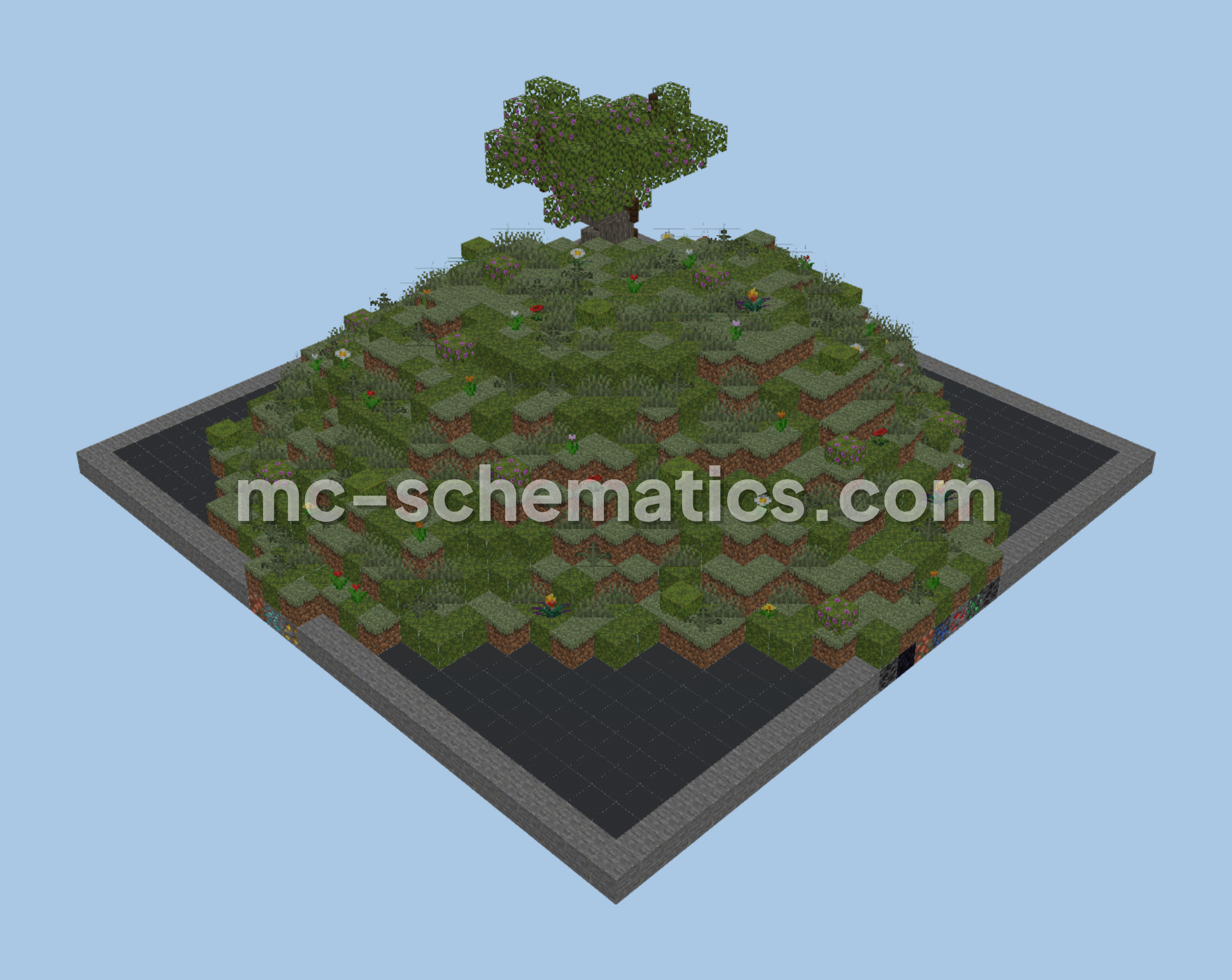 Cozy Hobbit House Minecraft schematic preview