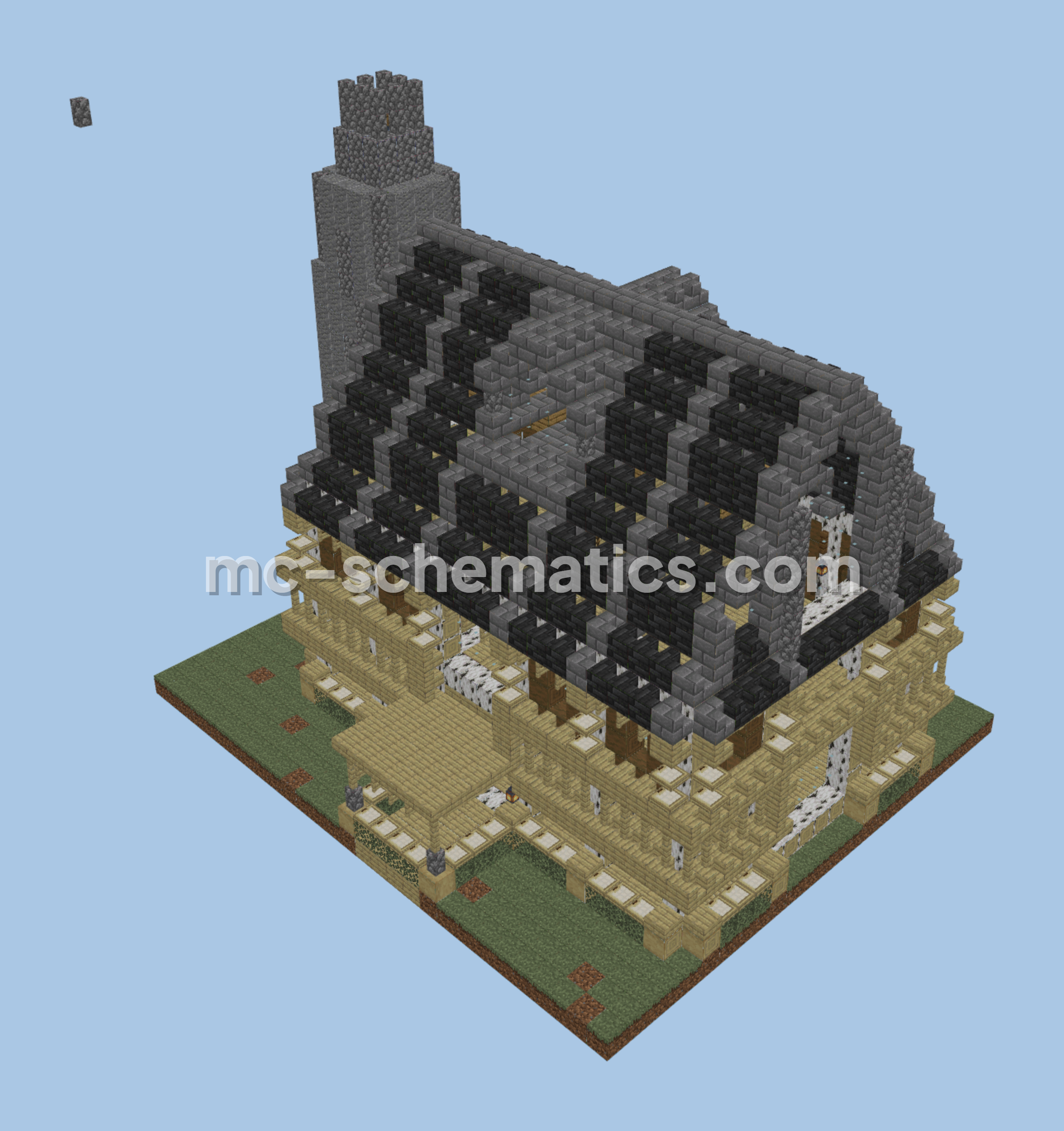Cozy Little Home Minecraft schematic preview
