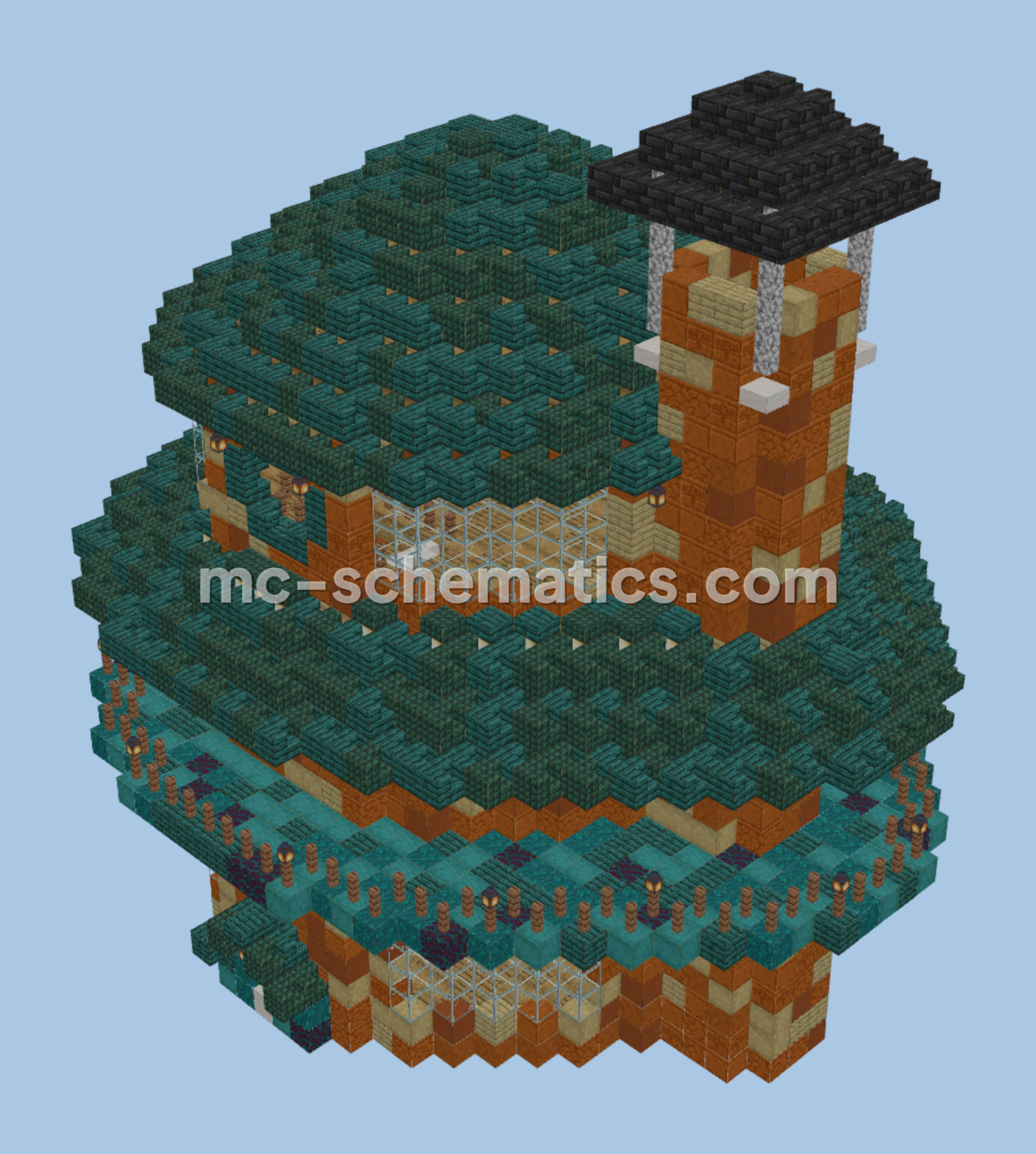 Cozy Minecraft House Minecraft schematic preview