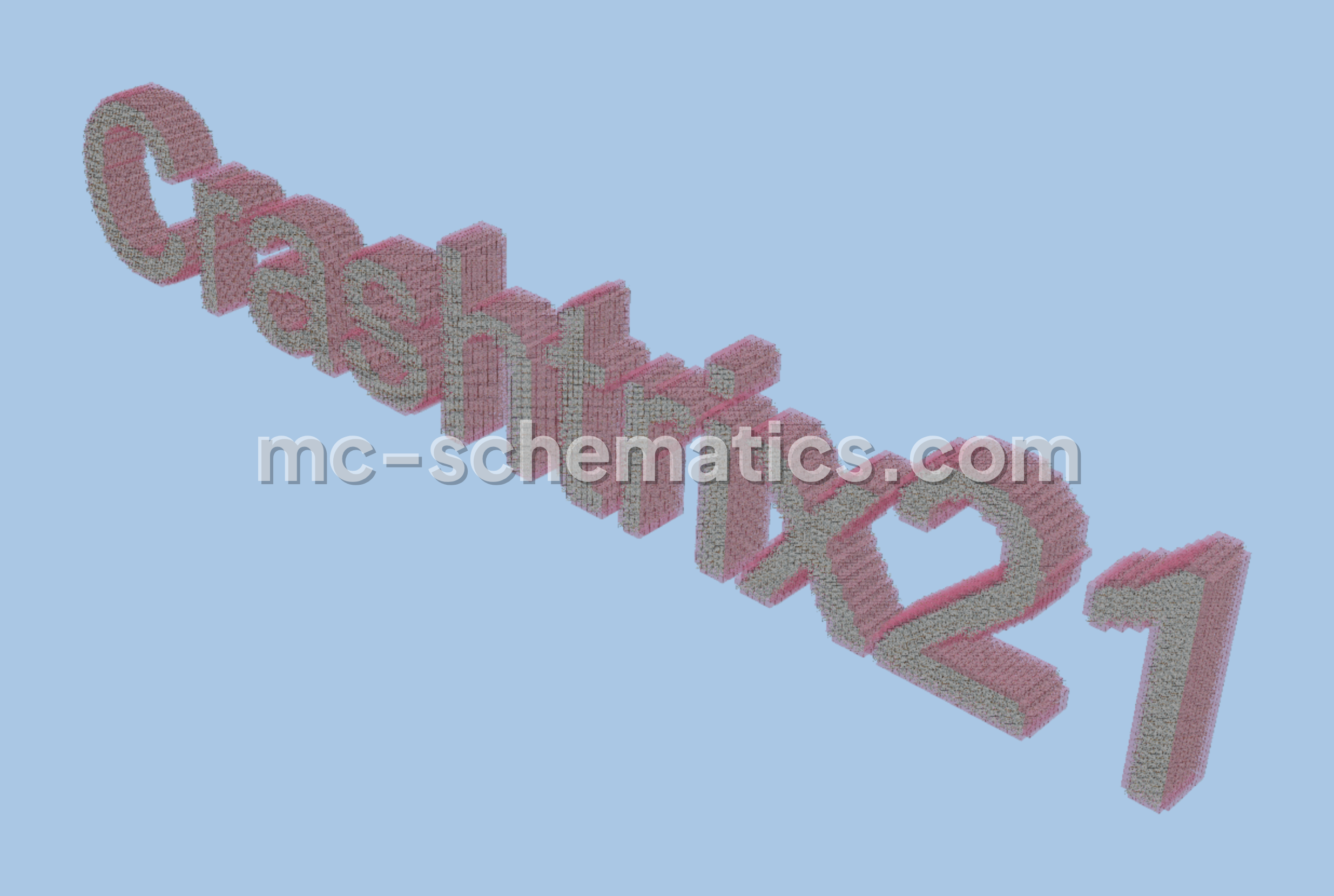 Crashtrix21 Structure Minecraft schematic preview