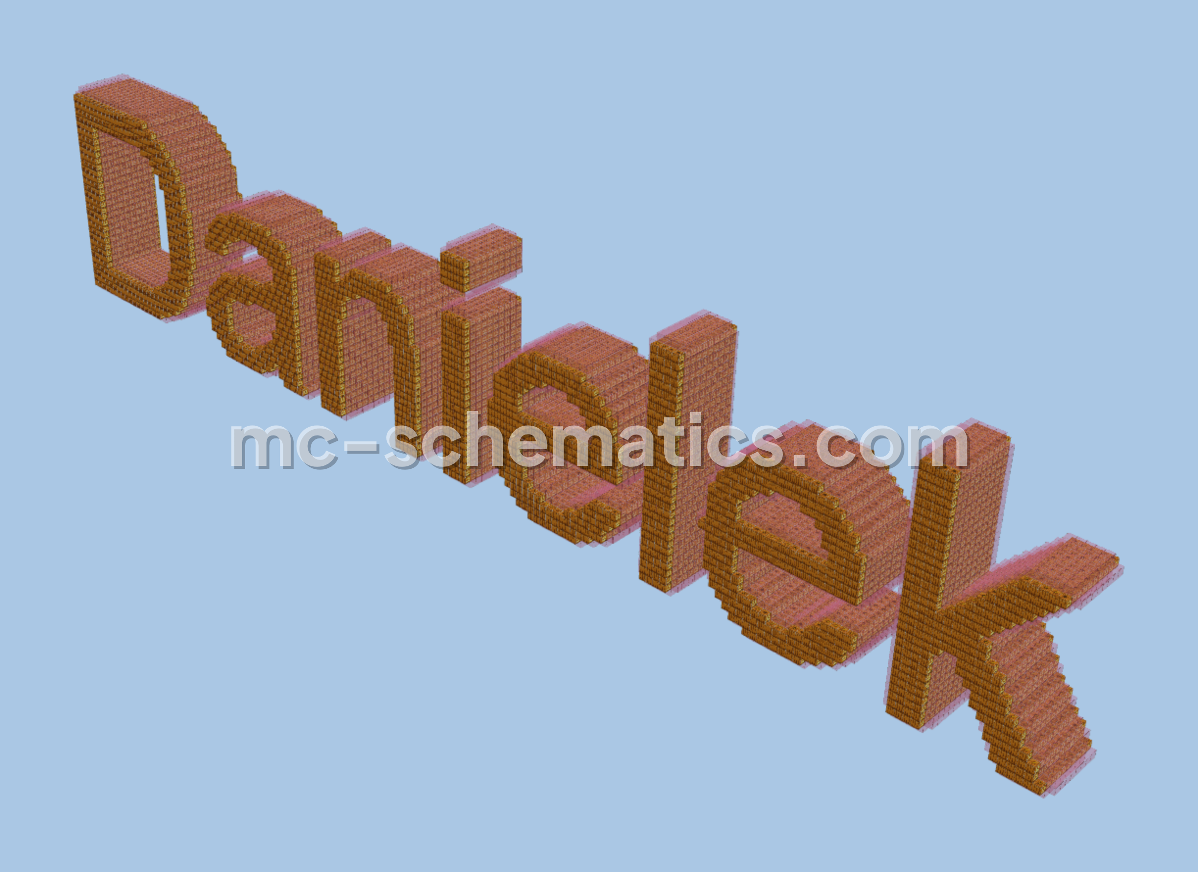 Danielek Structure Minecraft schematic preview