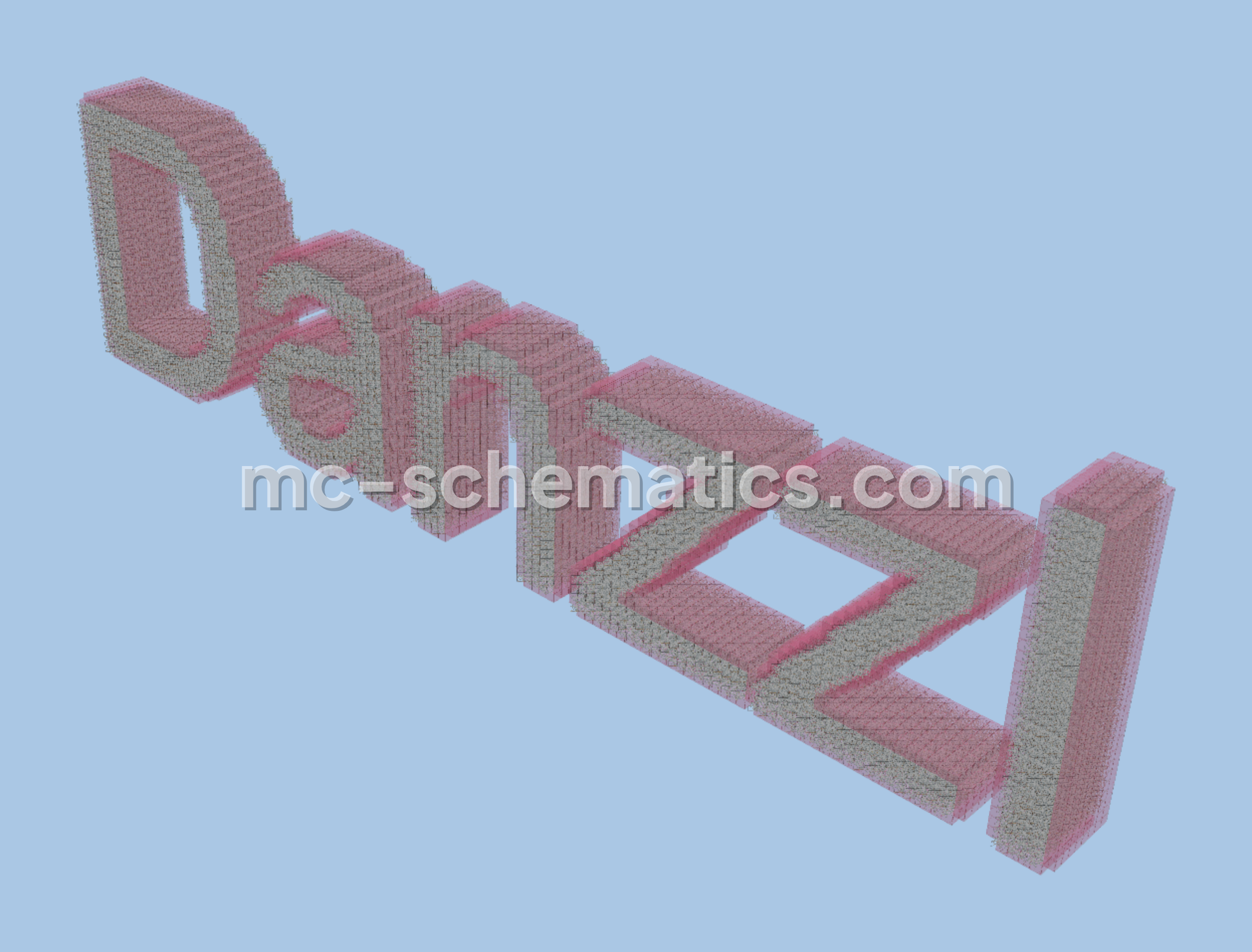 Danzzl Minecraft Structure Minecraft schematic preview