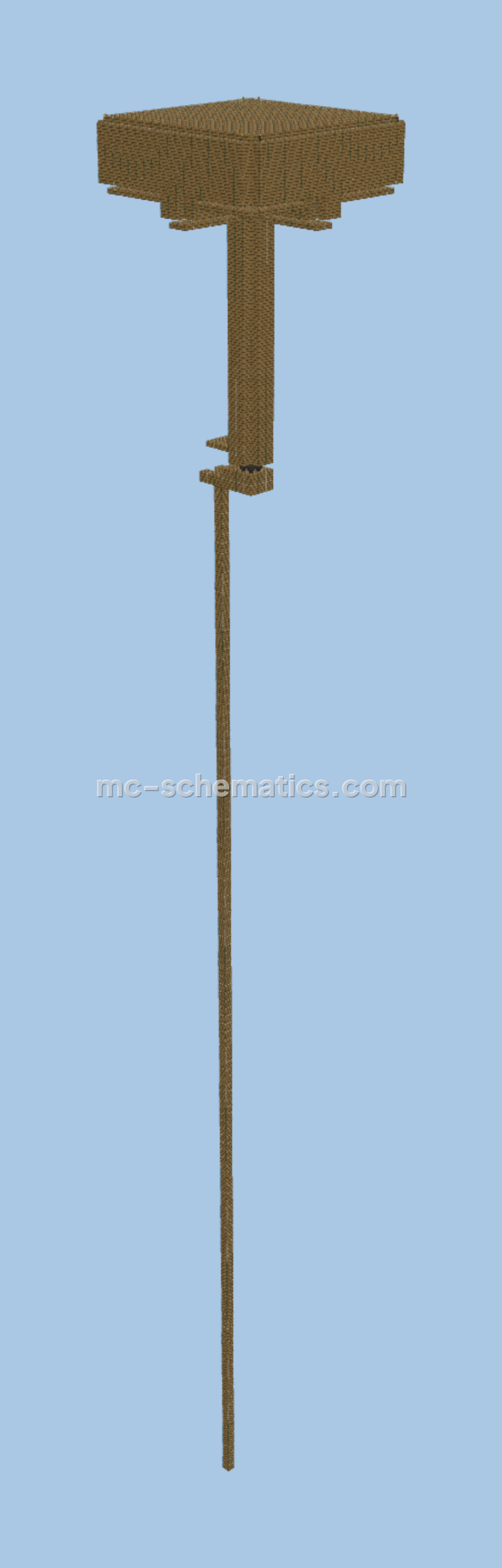 Dark Room Mob Spawner Farm Minecraft schematic preview