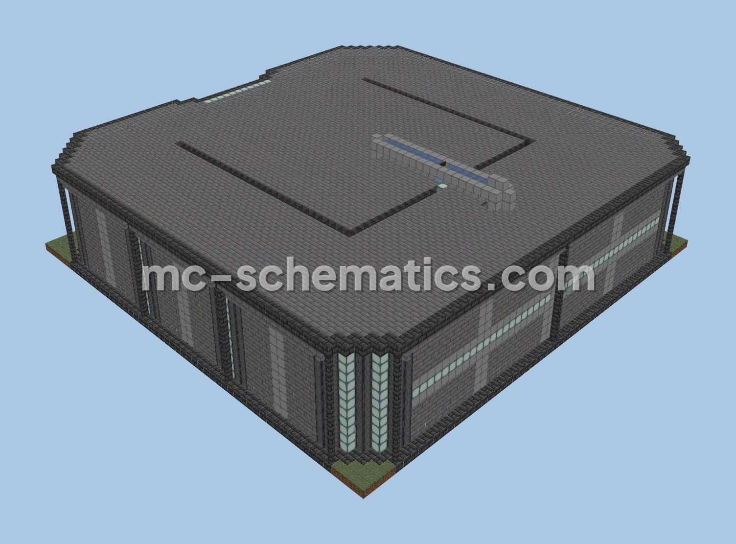 MaxoGames' Enhanced Minecraft Item Sorter Minecraft schematic
