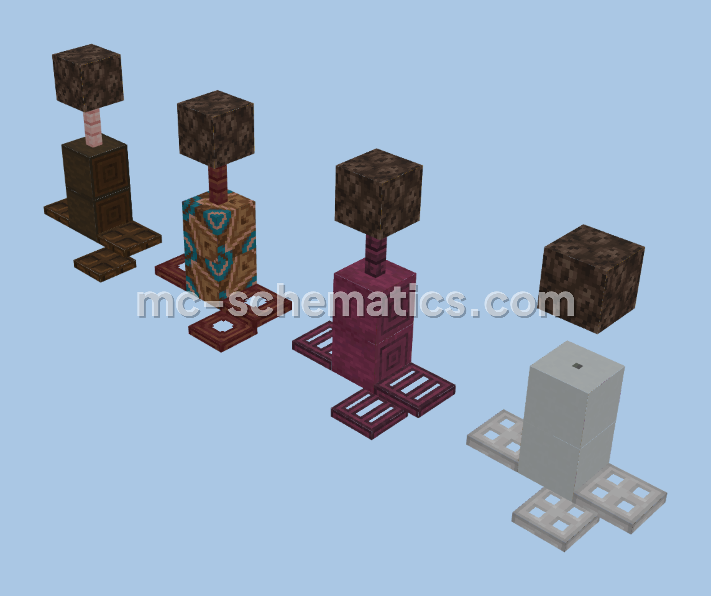 Decorative Guitar Pack Minecraft schematic preview