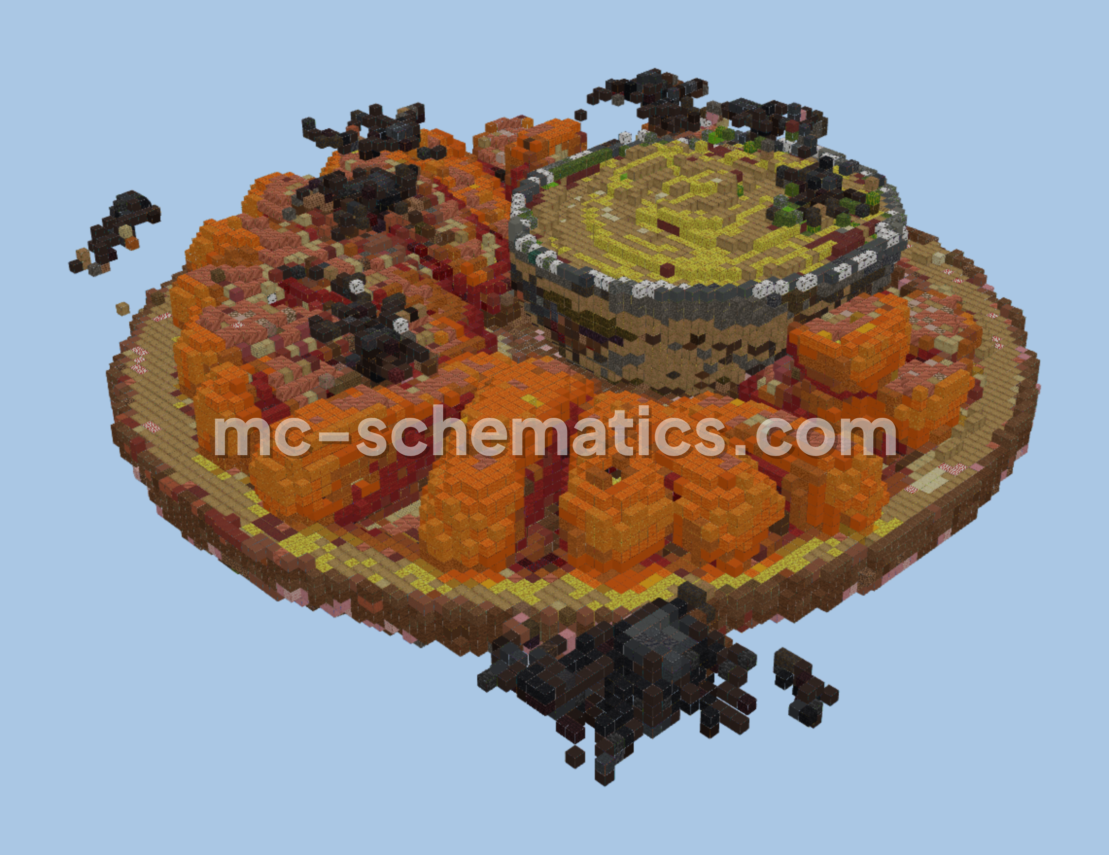 Decorative Plate of Food Minecraft schematic