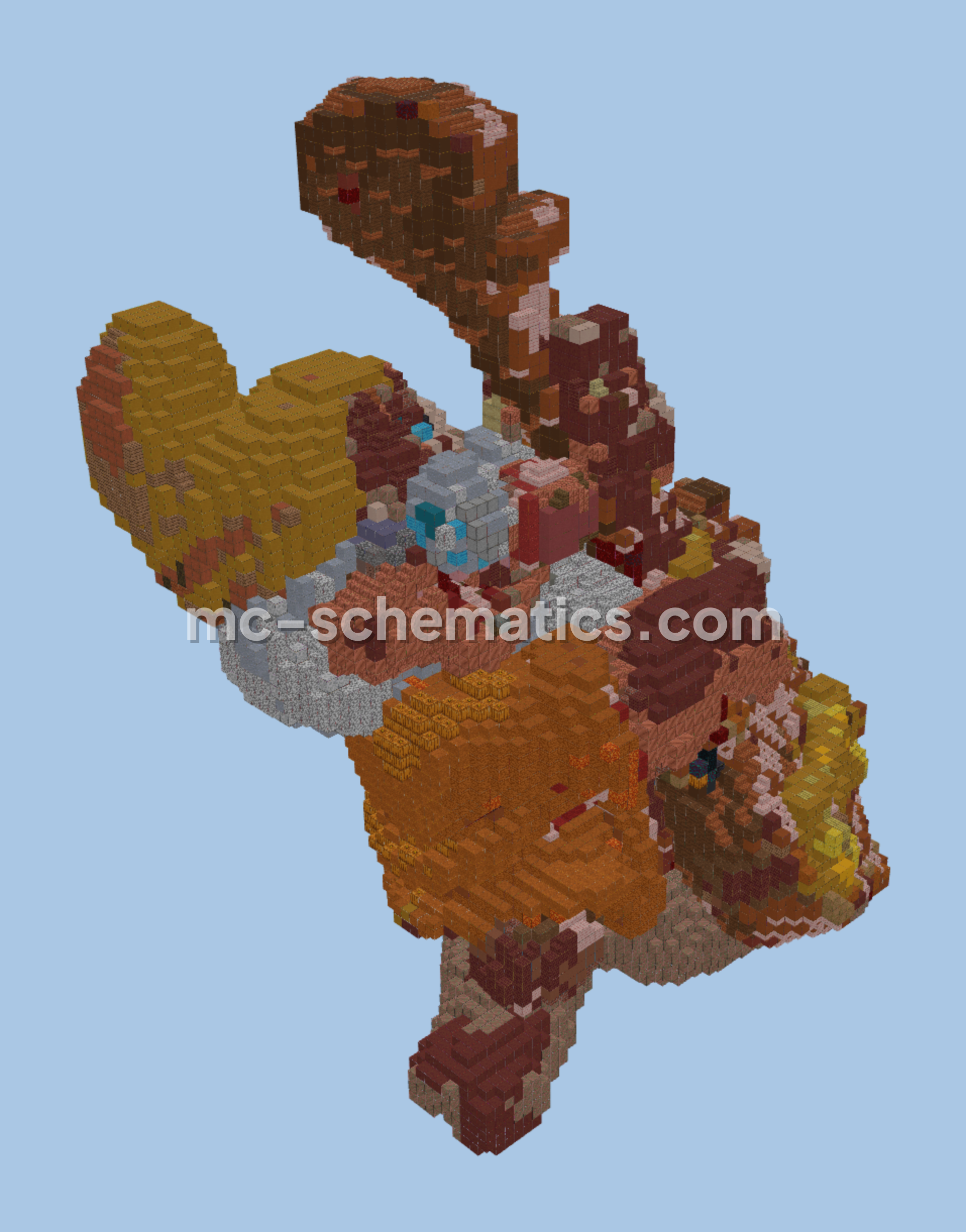 Doc Iron Farm Minecraft schematic preview