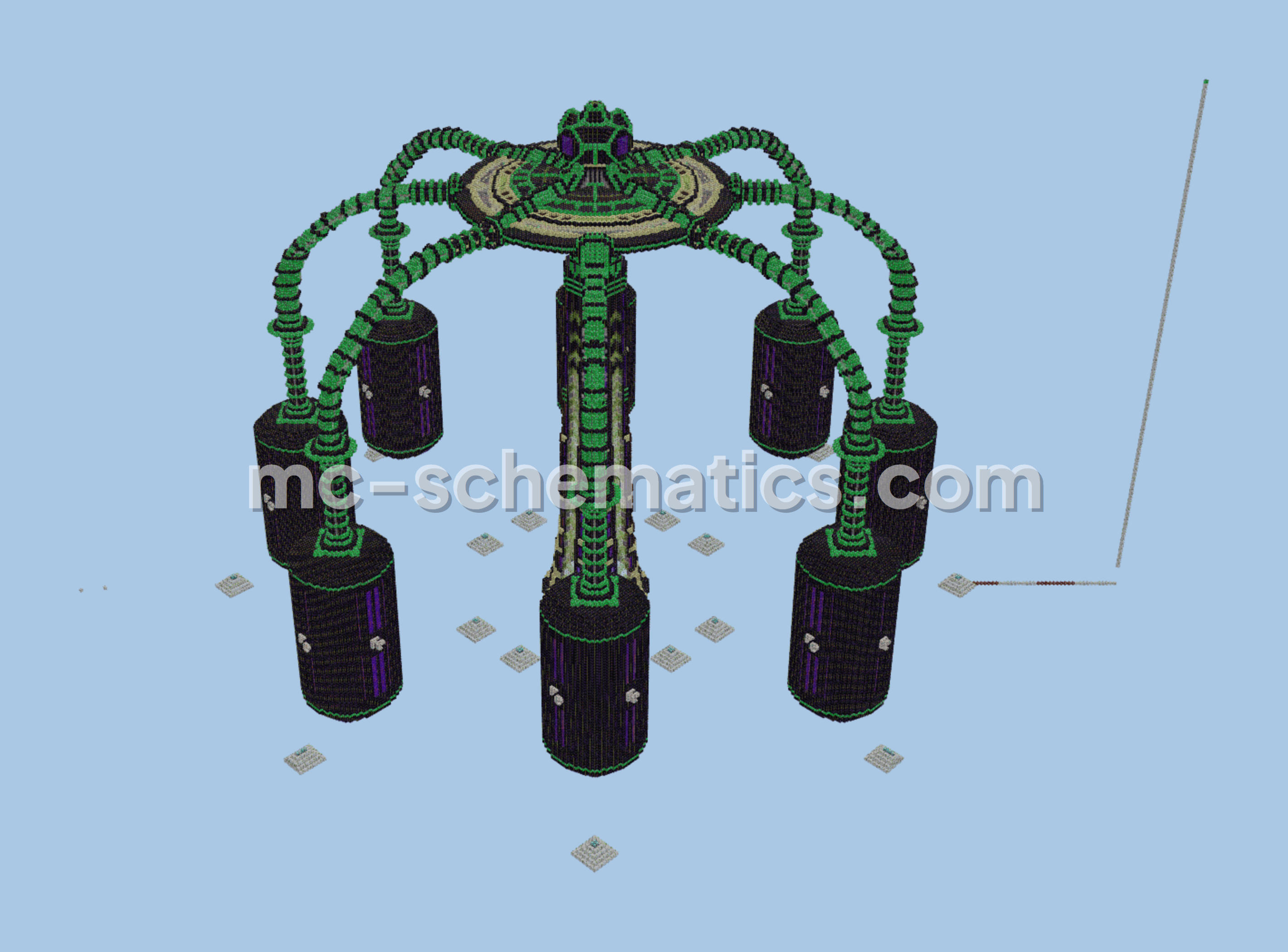 ElRichMC Metal Permutator Minecraft schematic preview