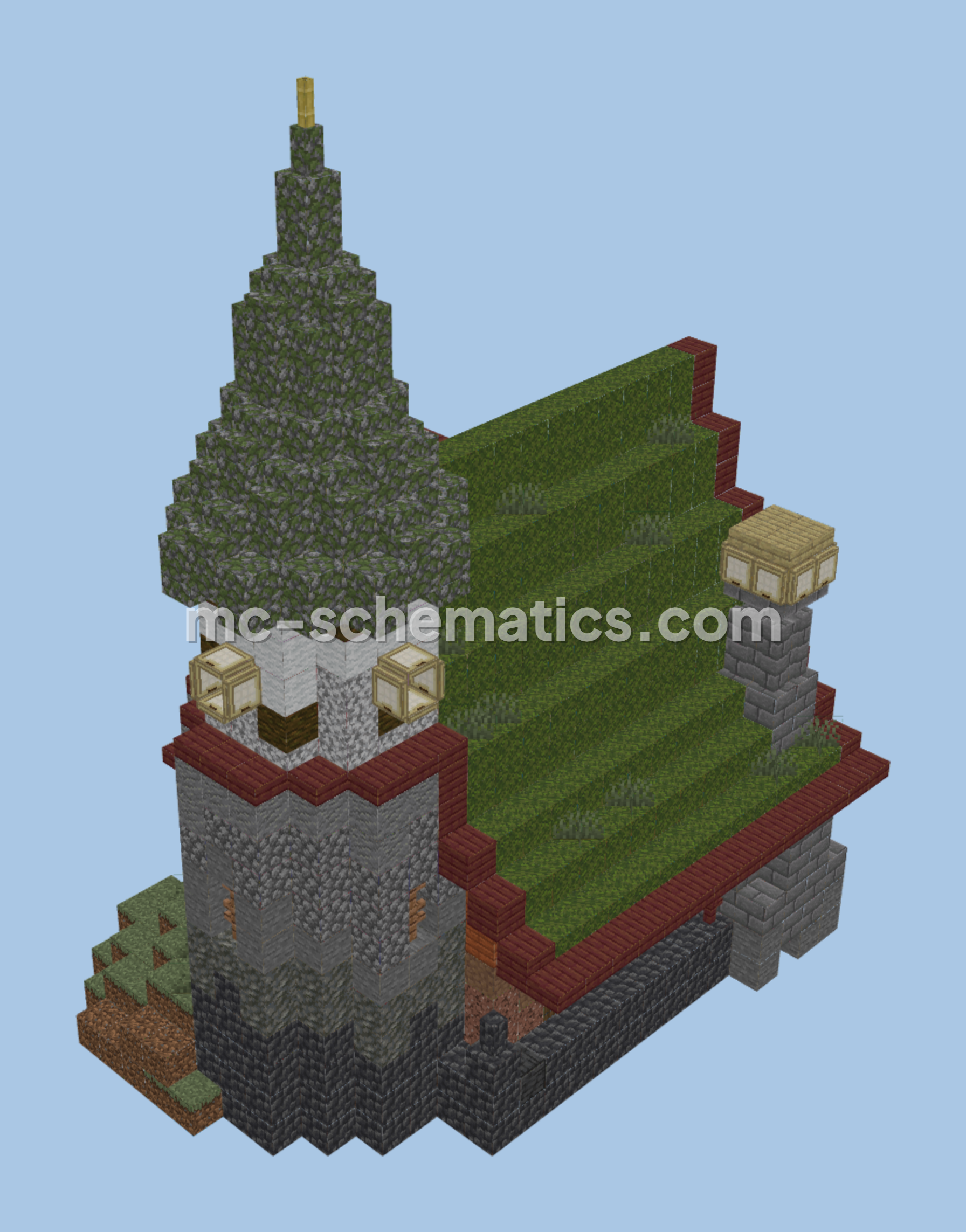 Enchanters Cottage Minecraft Build Minecraft schematic preview