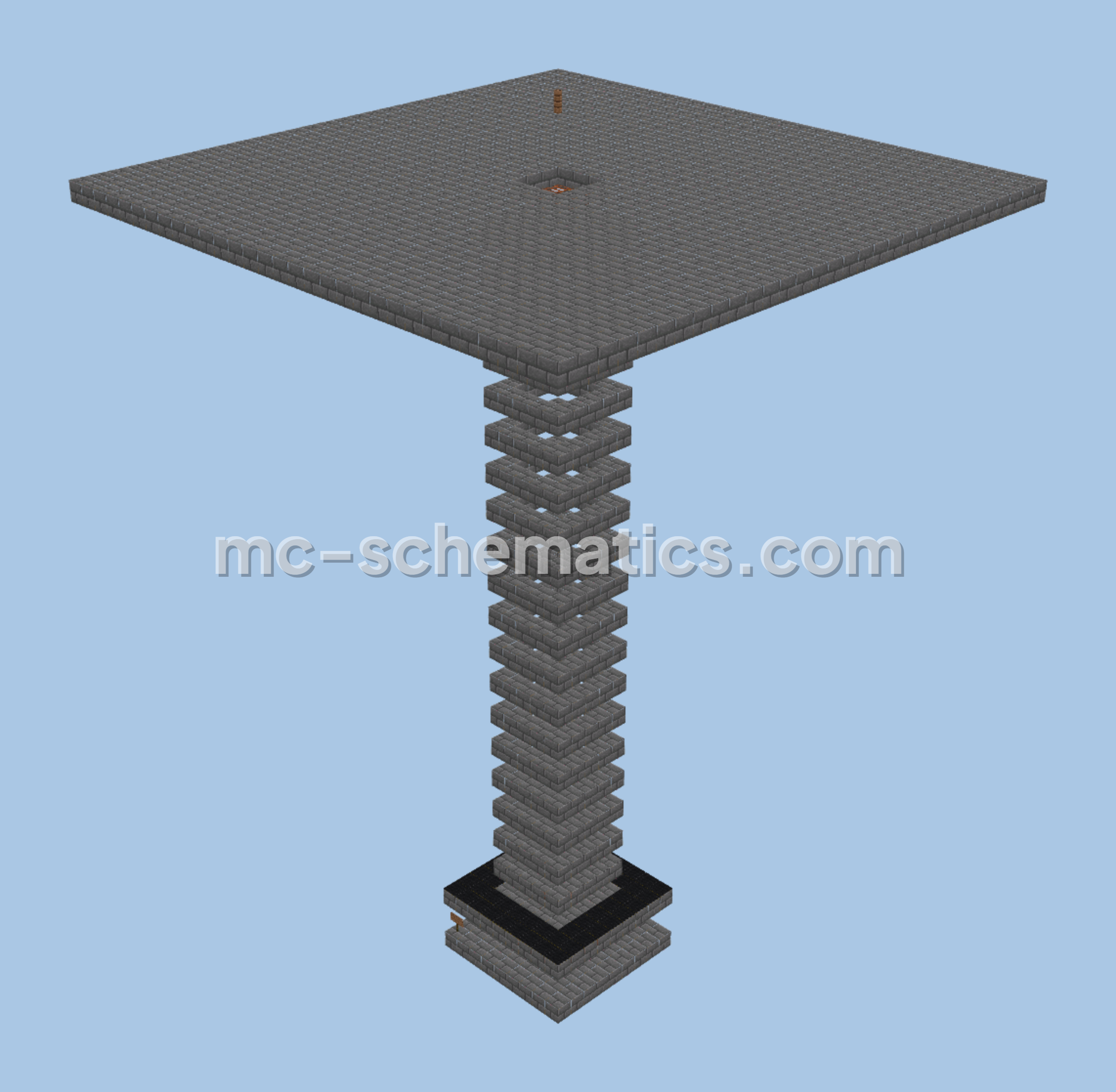 Enderman Farm Design Minecraft schematic preview