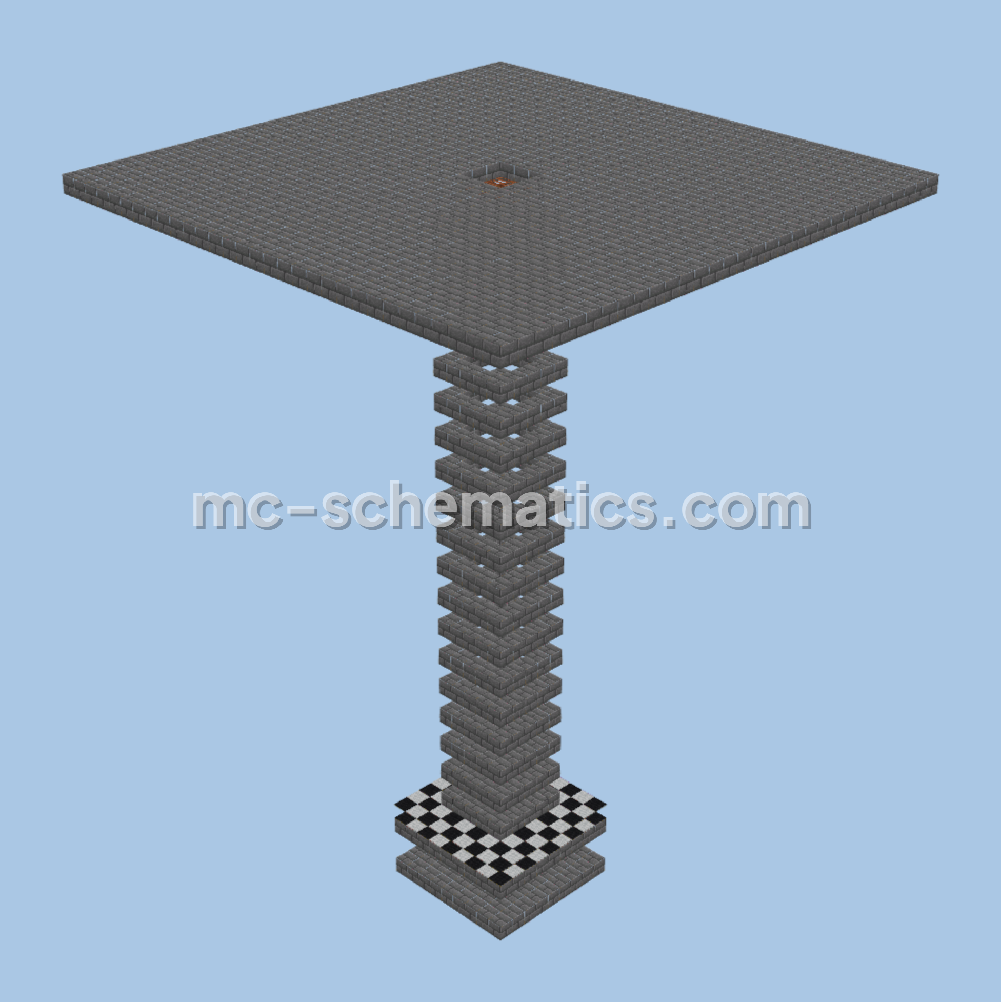 Enderman Farm For Experience Minecraft schematic