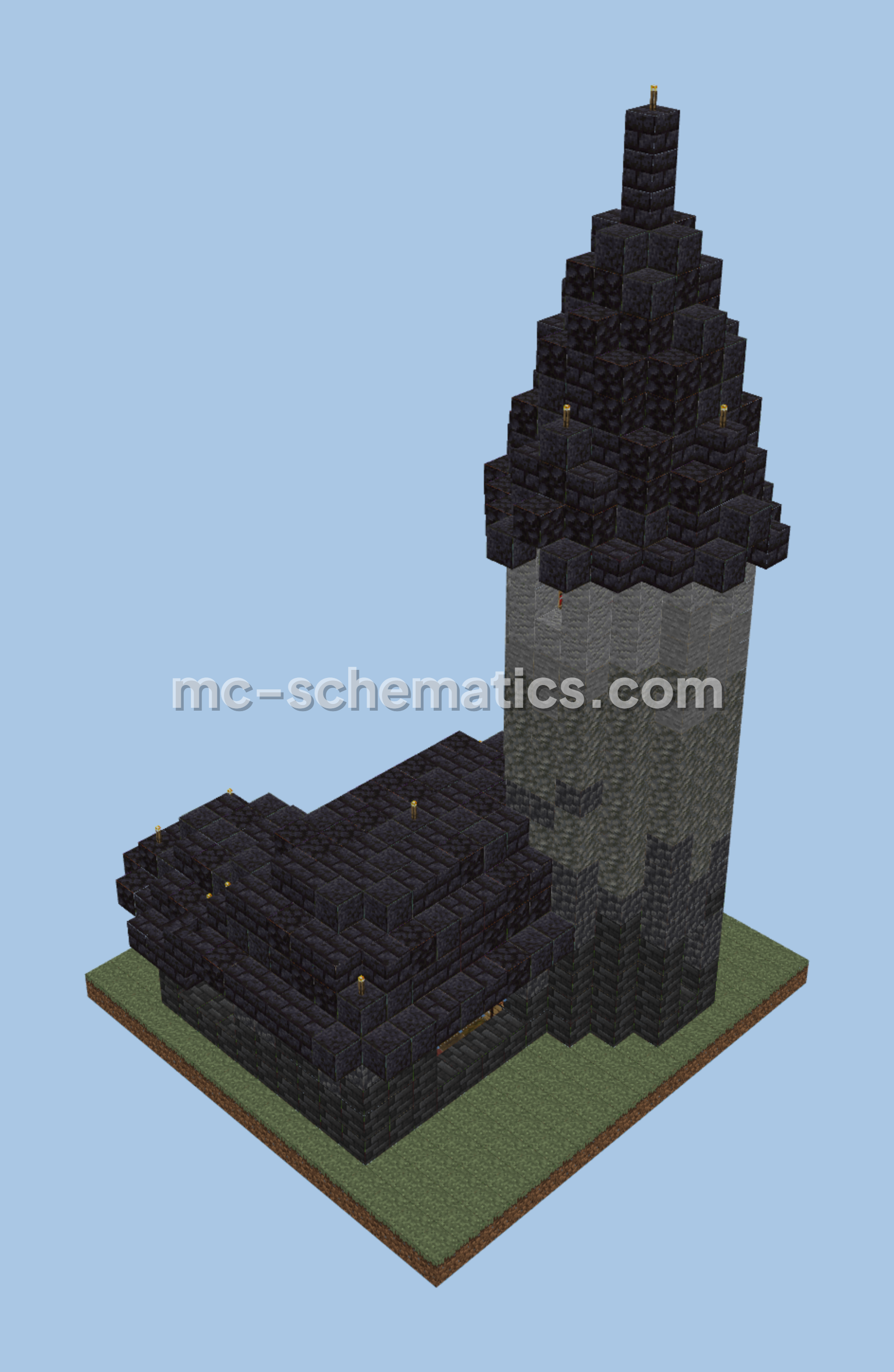 Energy Starter Base Minecraft schematic preview