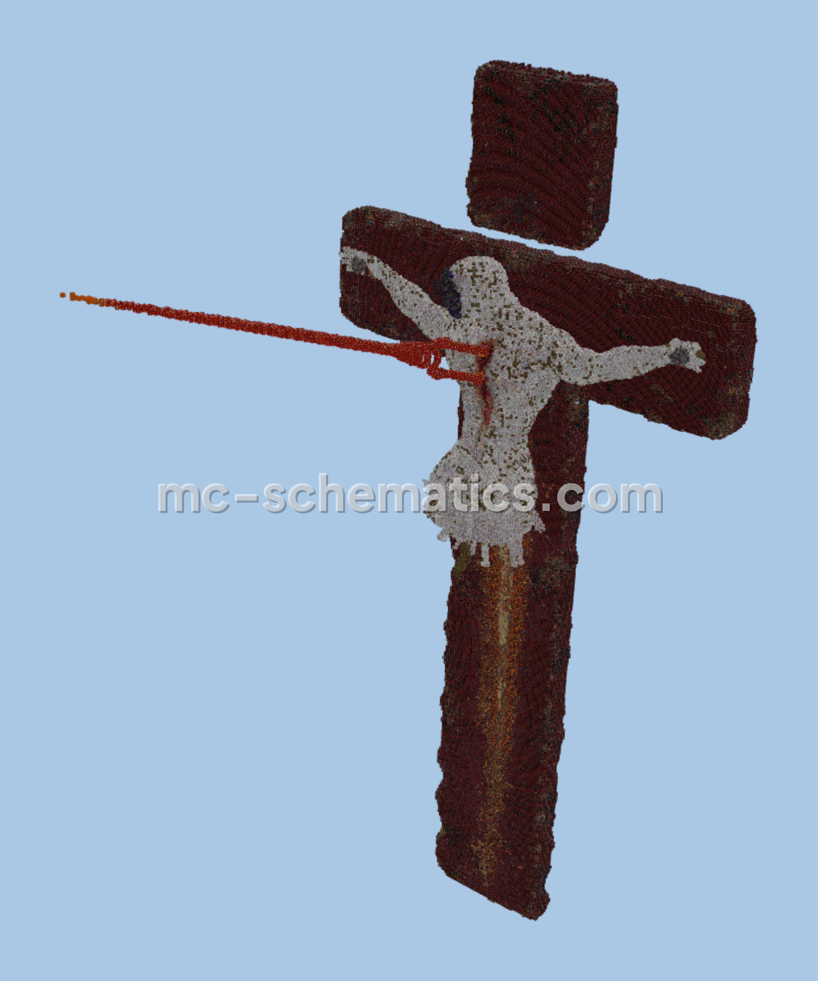 Evangelion Lilith Structure Minecraft schematic preview