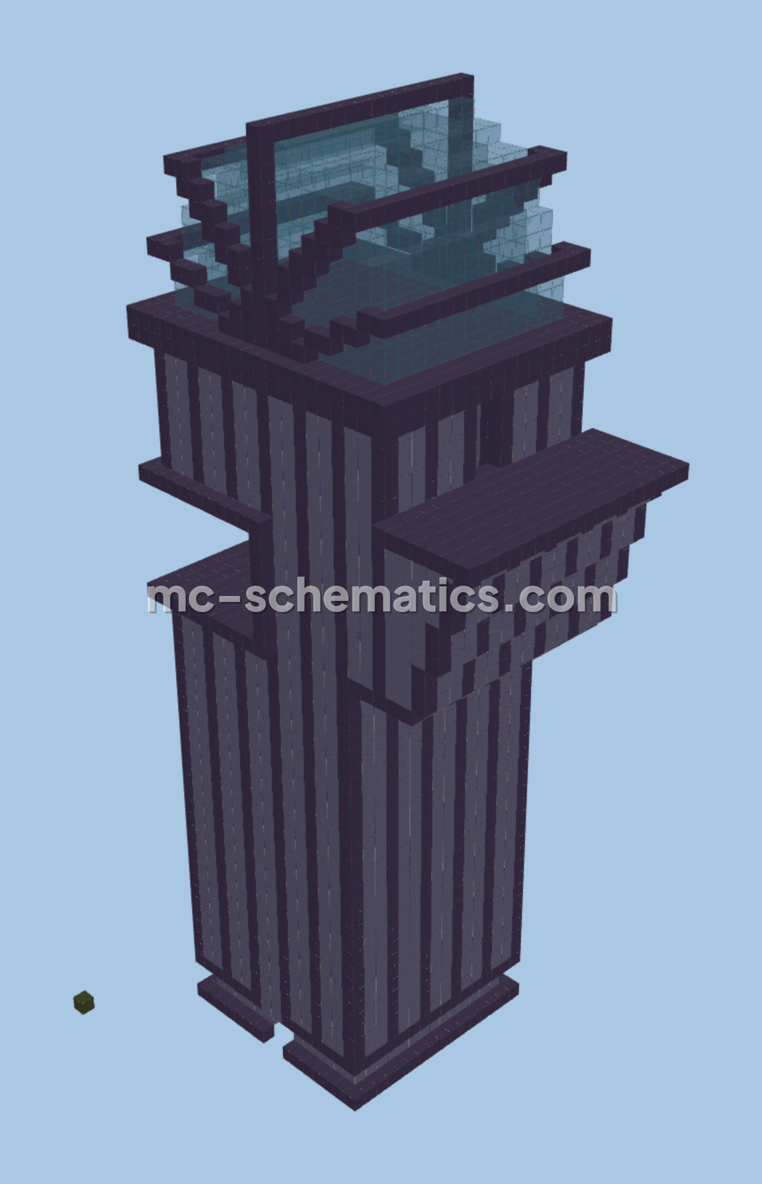 Evil Corporation Headquarters Minecraft schematic preview