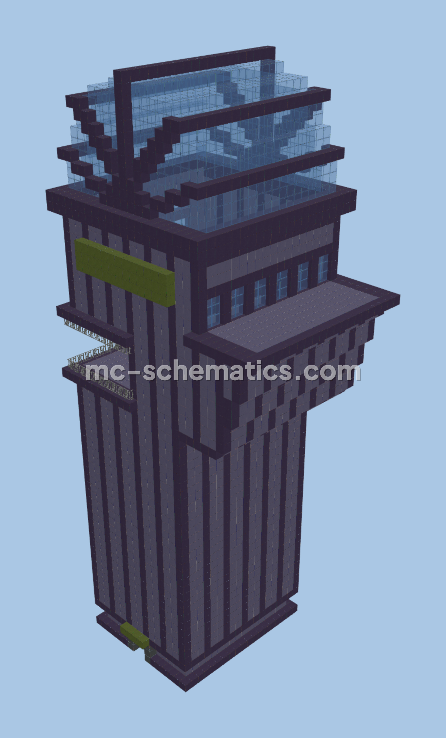 Evil Incorporated Minecraft Build Schematic Minecraft schematic preview