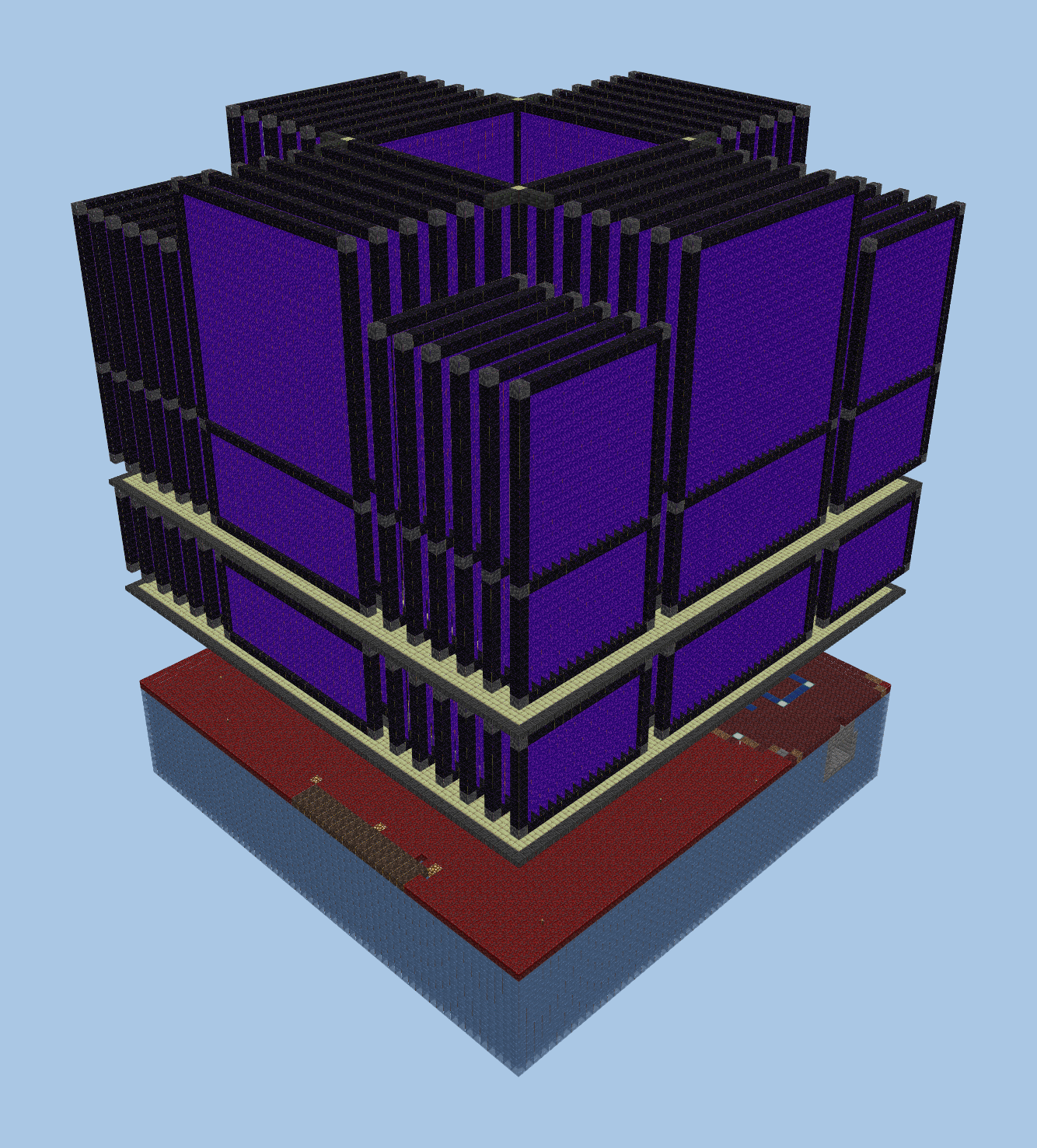 Fahrenheit Gold Farm Minecraft schematic preview