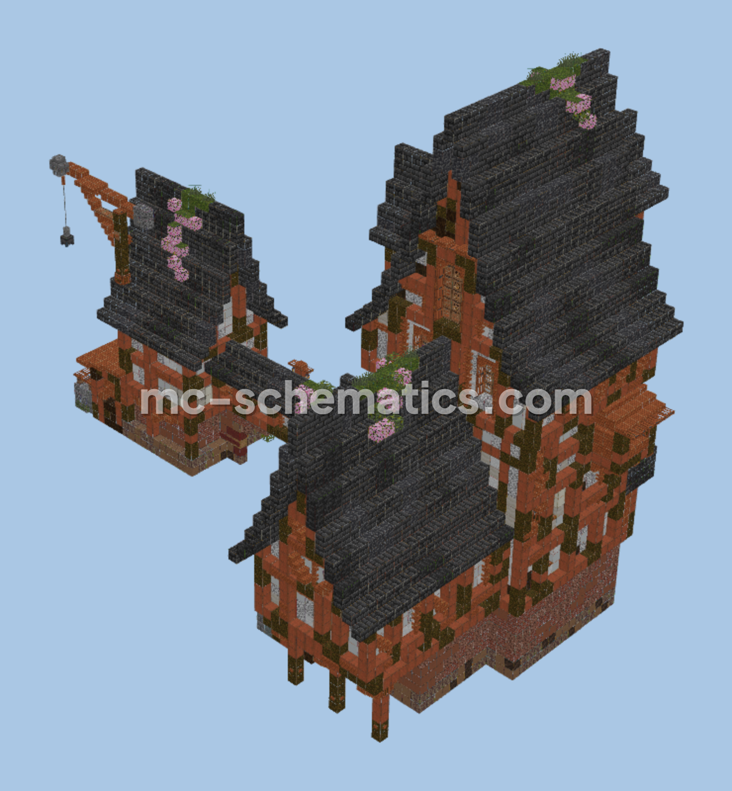 Fishing Hut Minecraft schematic preview