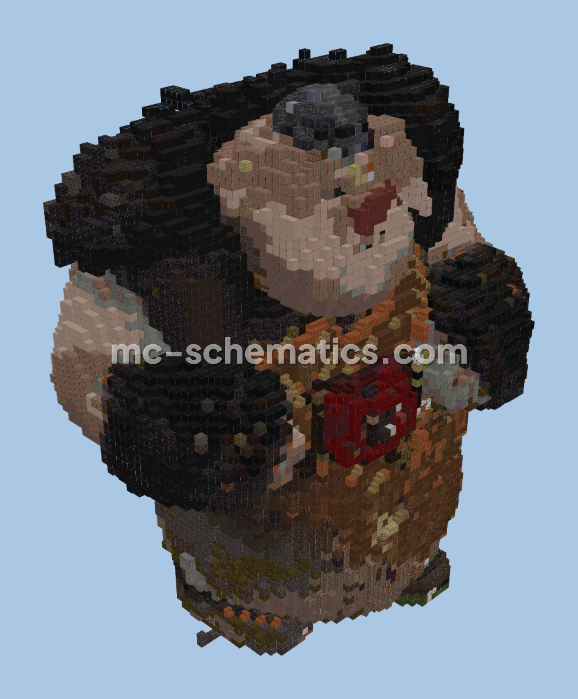 Fishlegs Minecraft Build Minecraft schematic preview