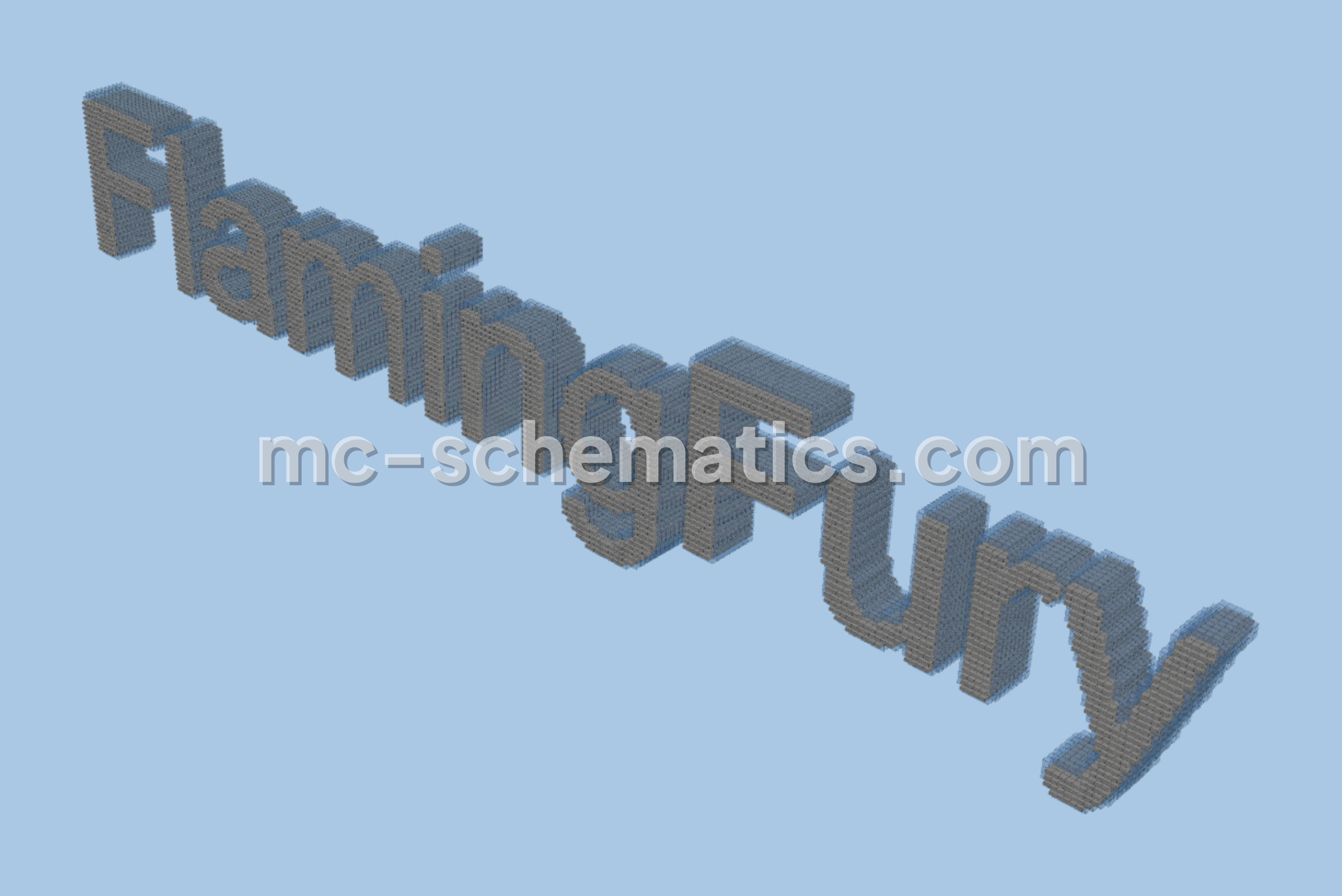 Flaming Fury Structure Minecraft schematic preview