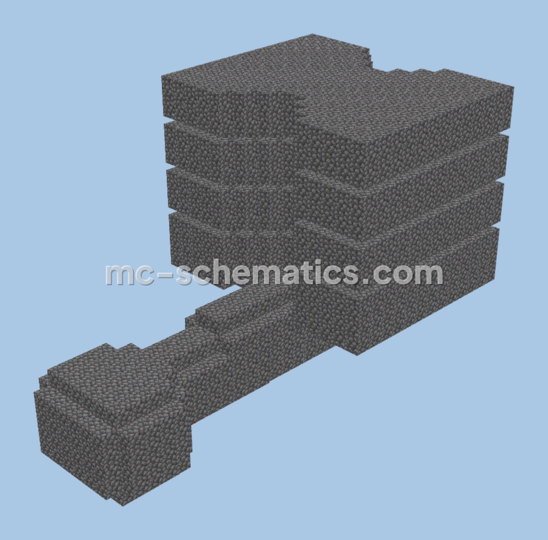 Four Layer Creeper Farm Minecraft schematic preview