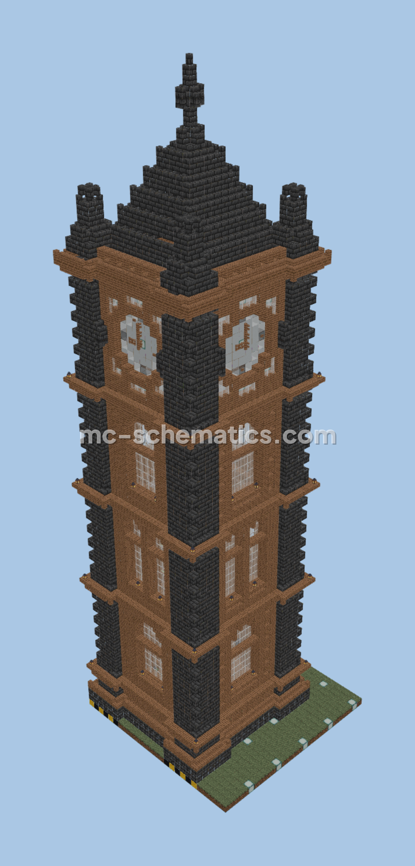 Fully Automatic Sugarcane Farm Build Minecraft schematic