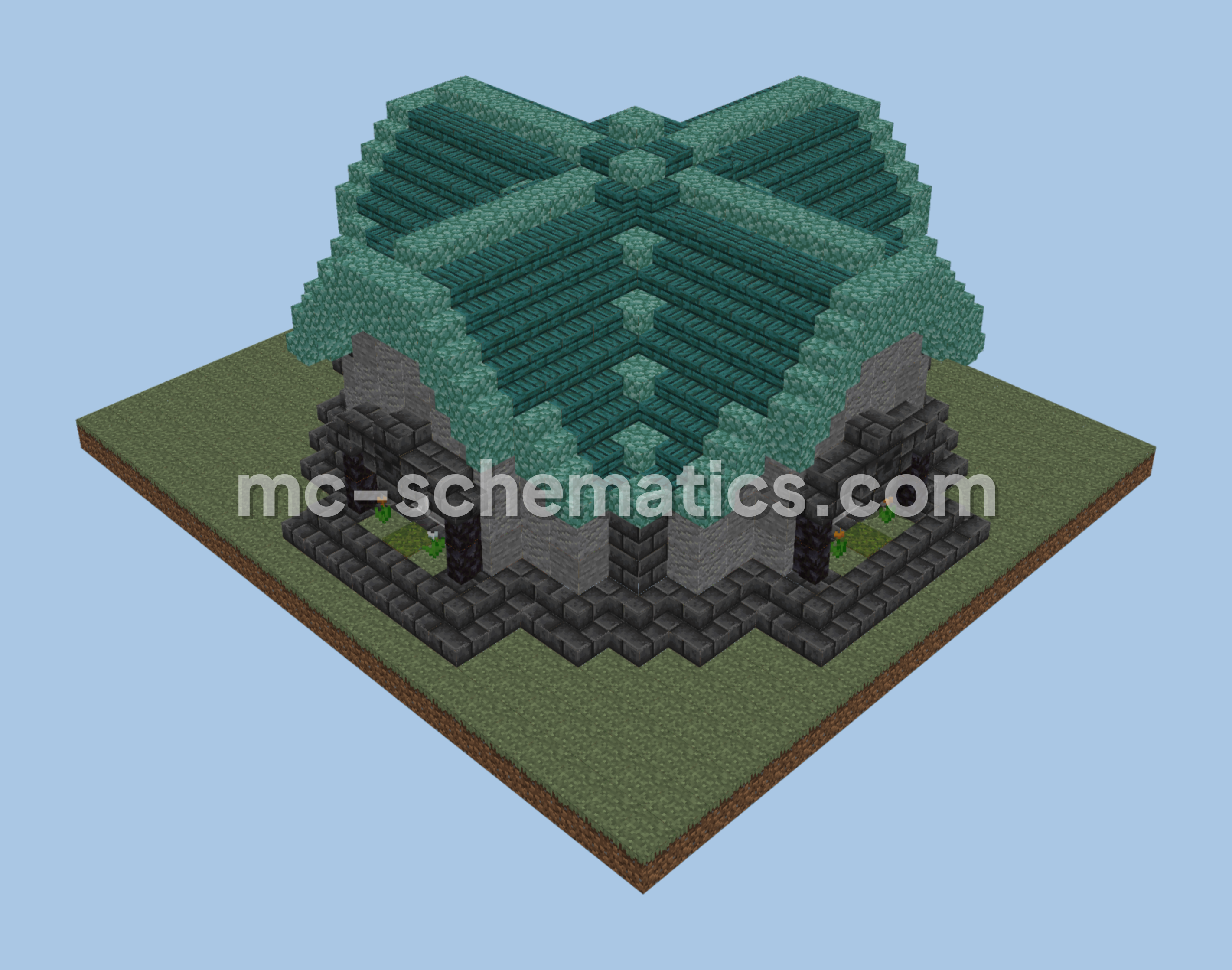 Geologic Museum Minecraft Build Minecraft schematic preview
