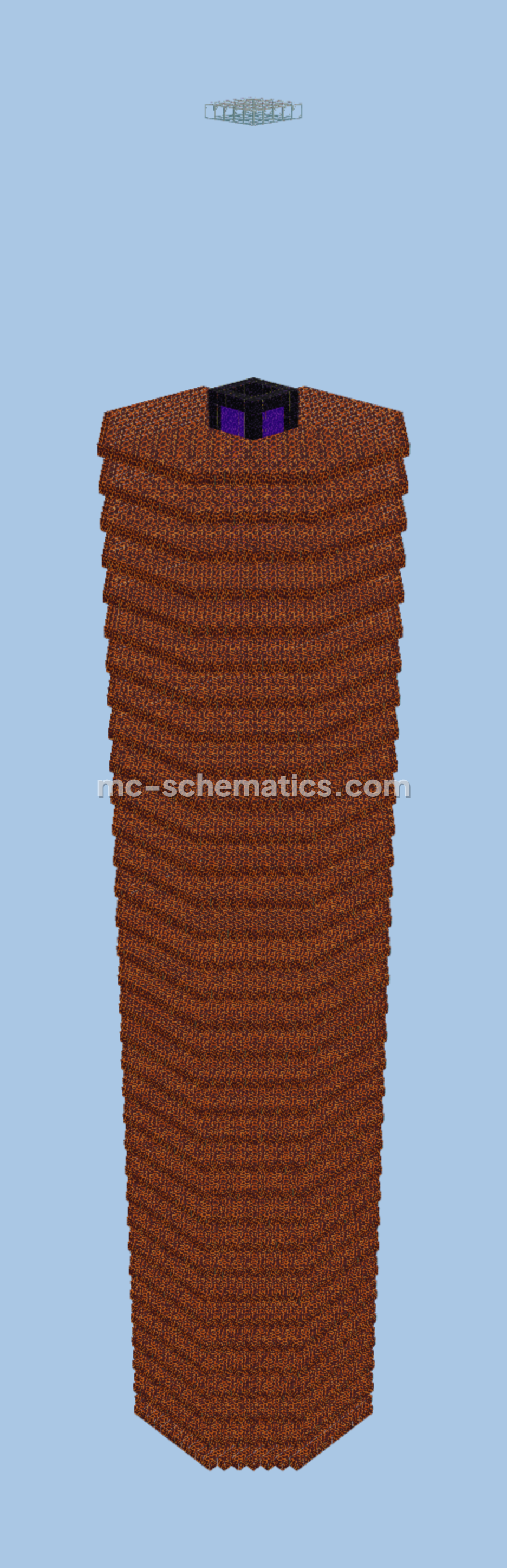 Gold Farm 50k Items Per Hour Minecraft schematic preview